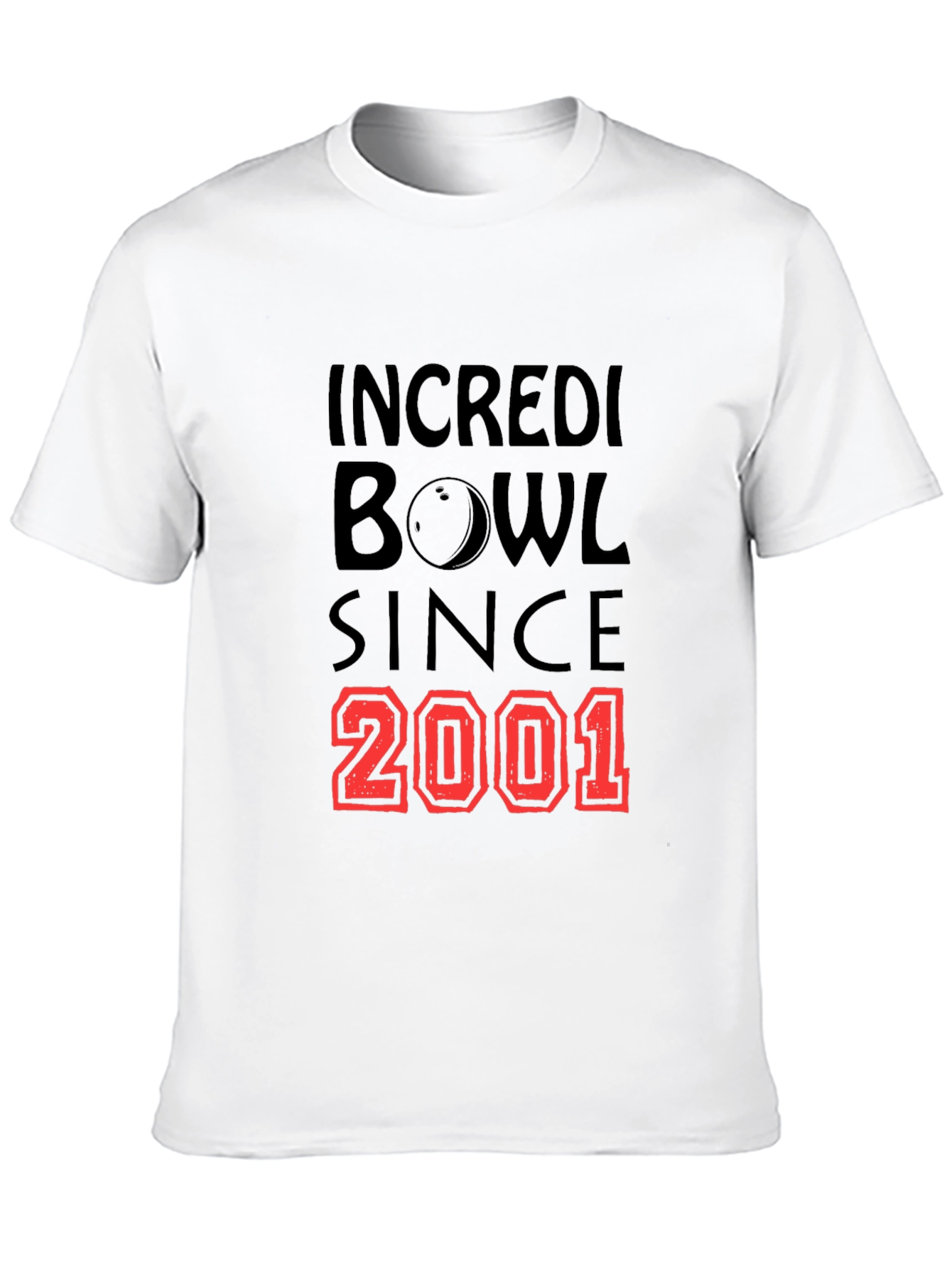 Incredibowl Since 2001 Black Graphic T-Shirt