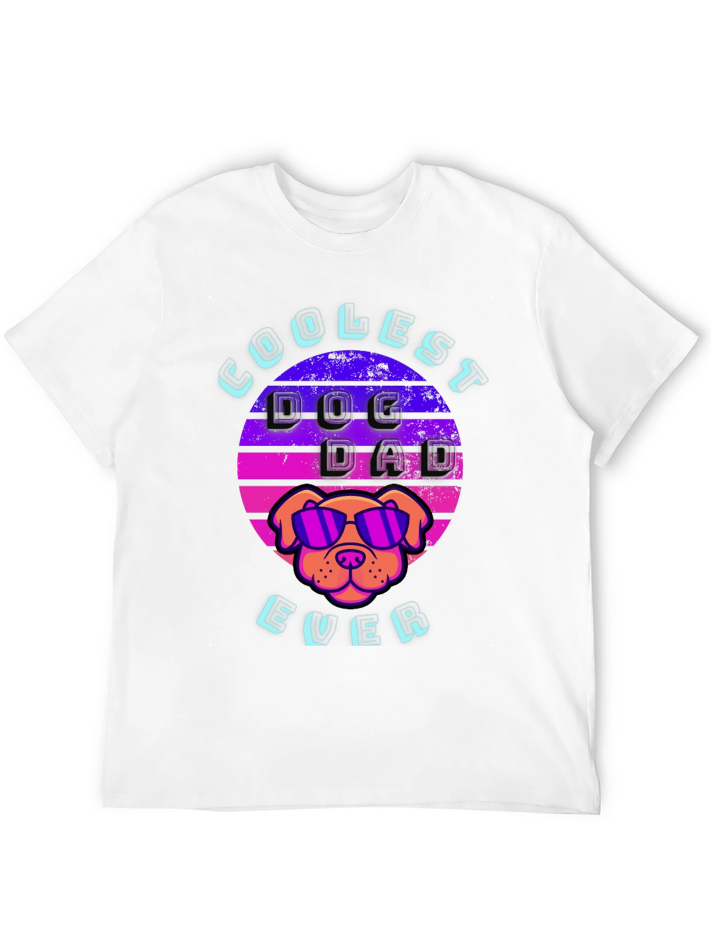 Coolest Dog Dad Ever Graphic Tee
