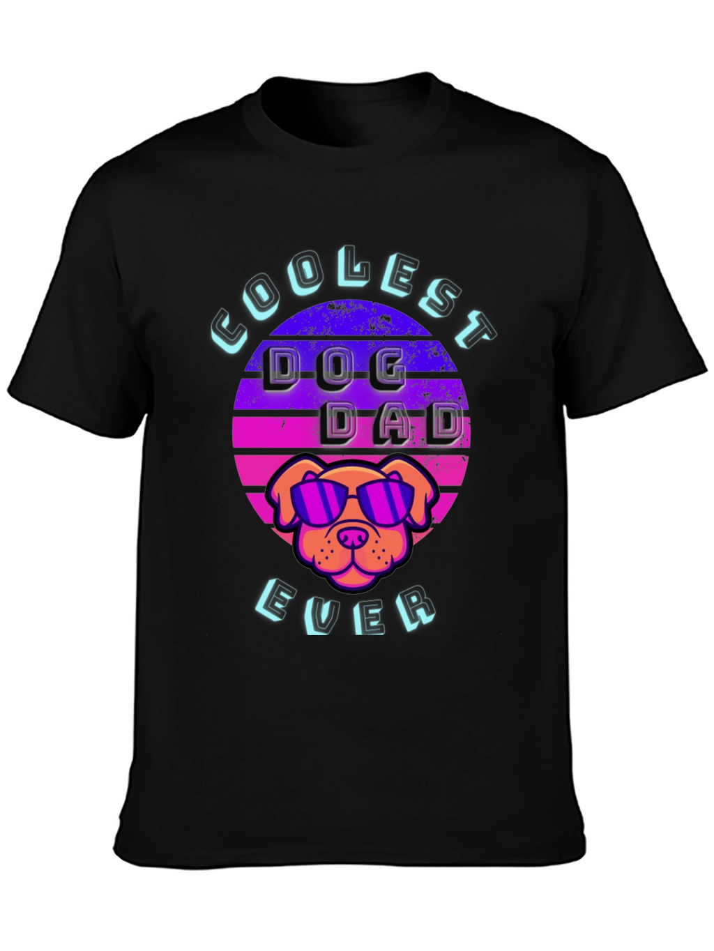 Coolest Dog Dad Ever Graphic Tee