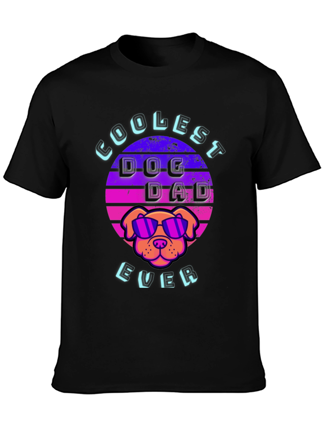 Coolest Dog Dad Ever Graphic Tee
