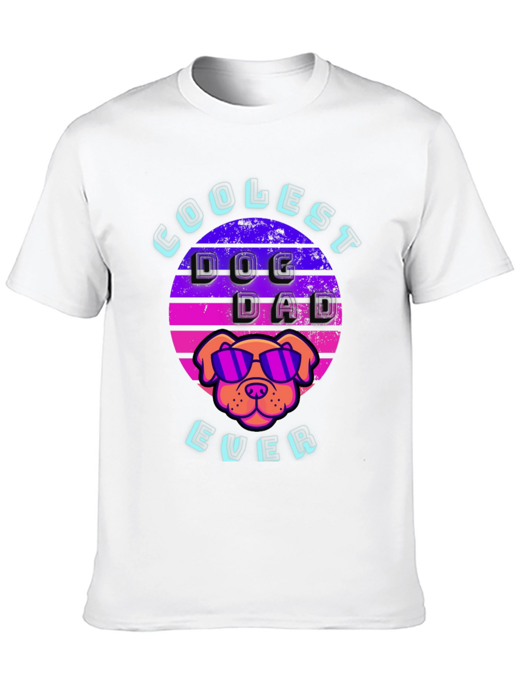 Coolest Dog Dad Ever Graphic Tee