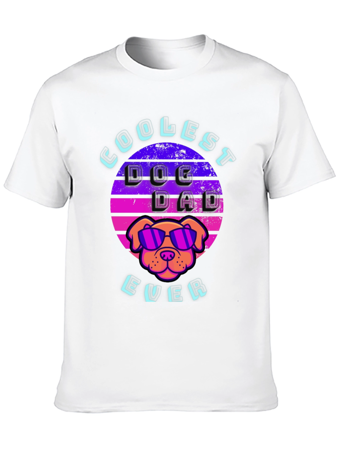 Coolest Dog Dad Ever Graphic Tee