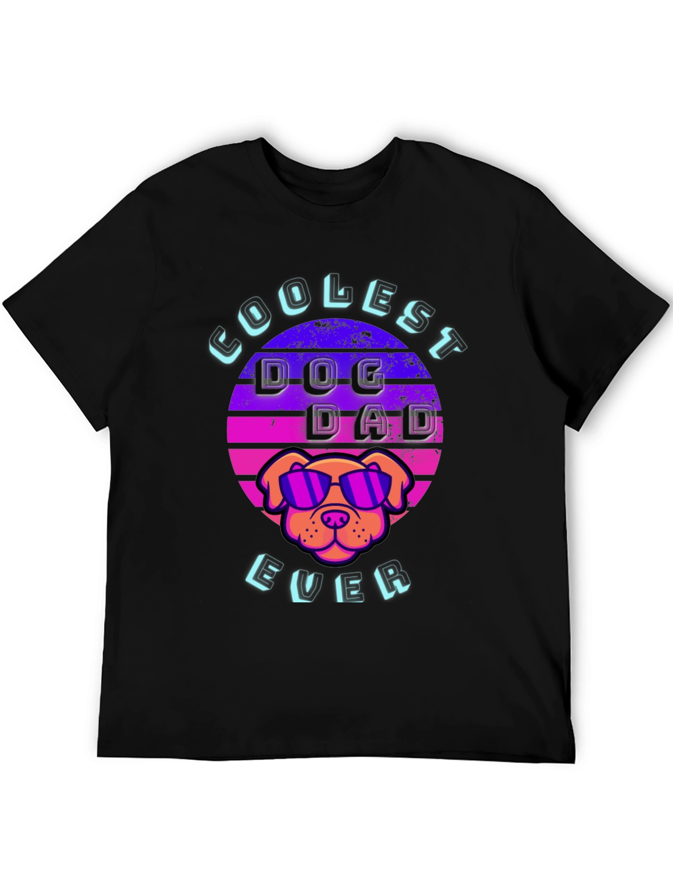 Coolest Dog Dad Ever Graphic Tee