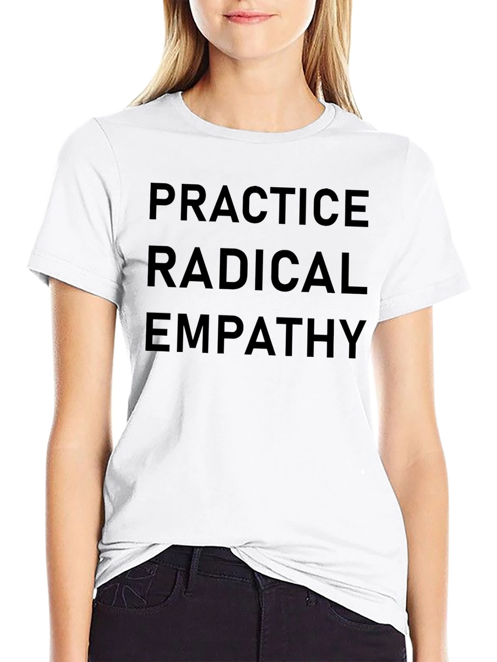 Practice Radical Empathy Black T-Shirt