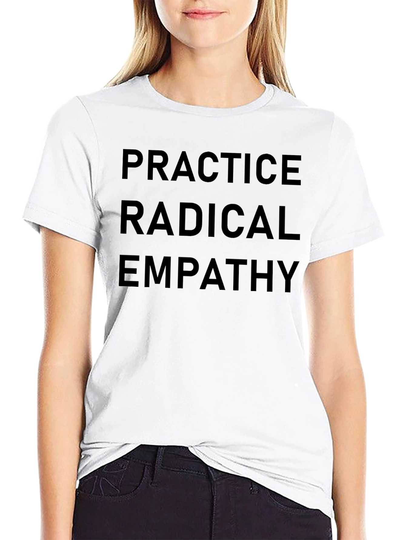 Practice Radical Empathy Black T-Shirt