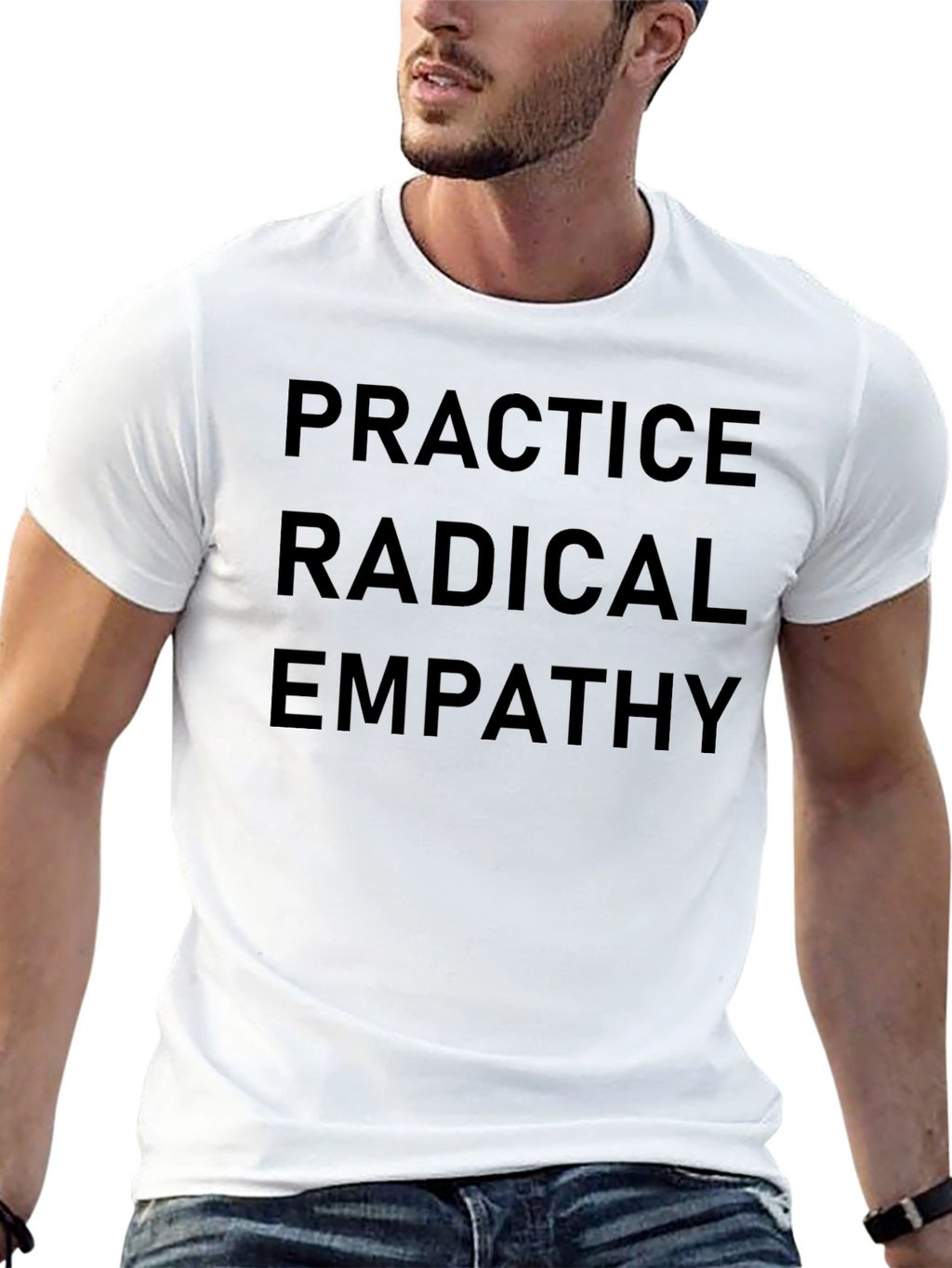 Practice Radical Empathy Black T-Shirt