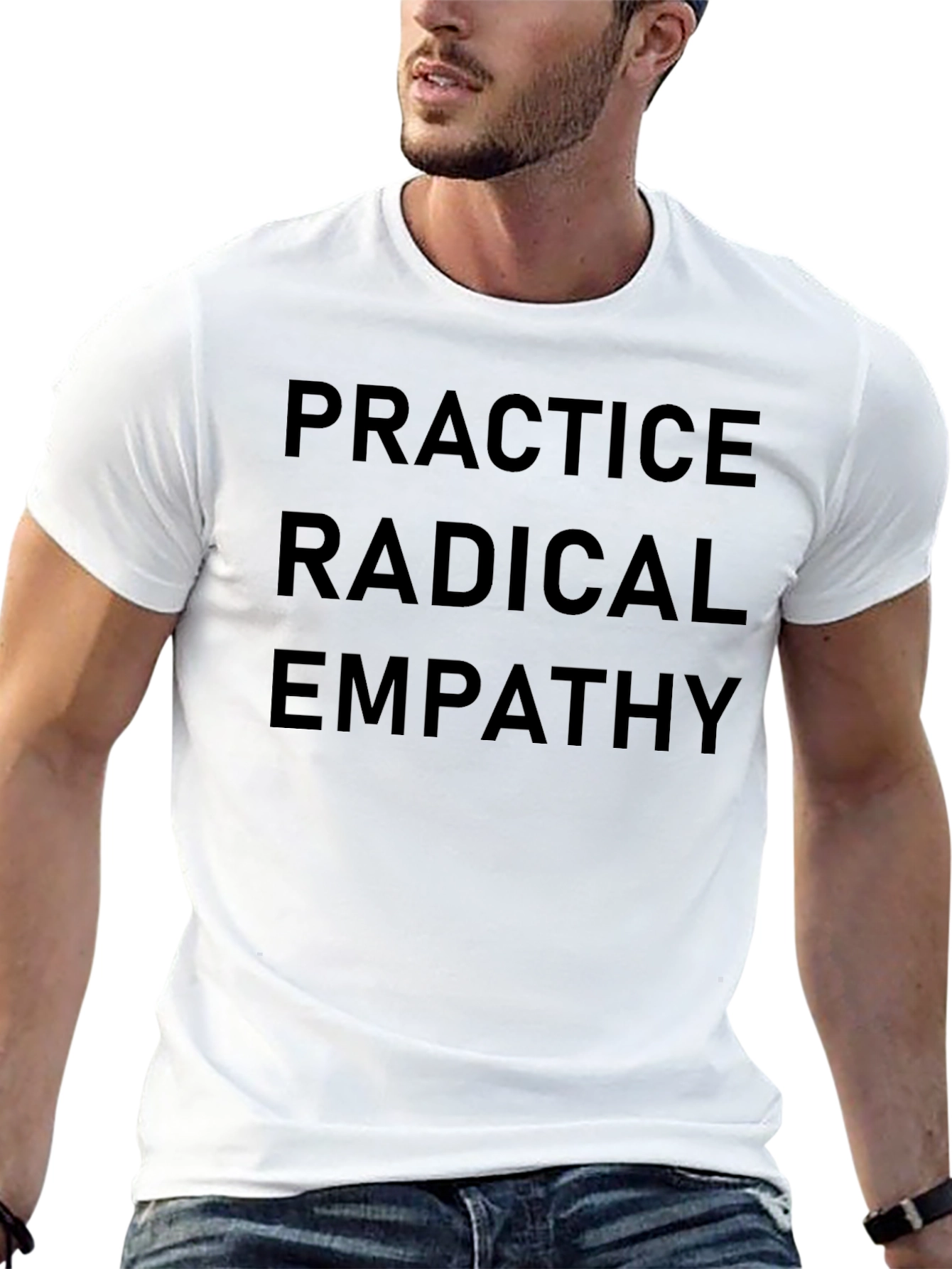 Practice Radical Empathy Black T-Shirt