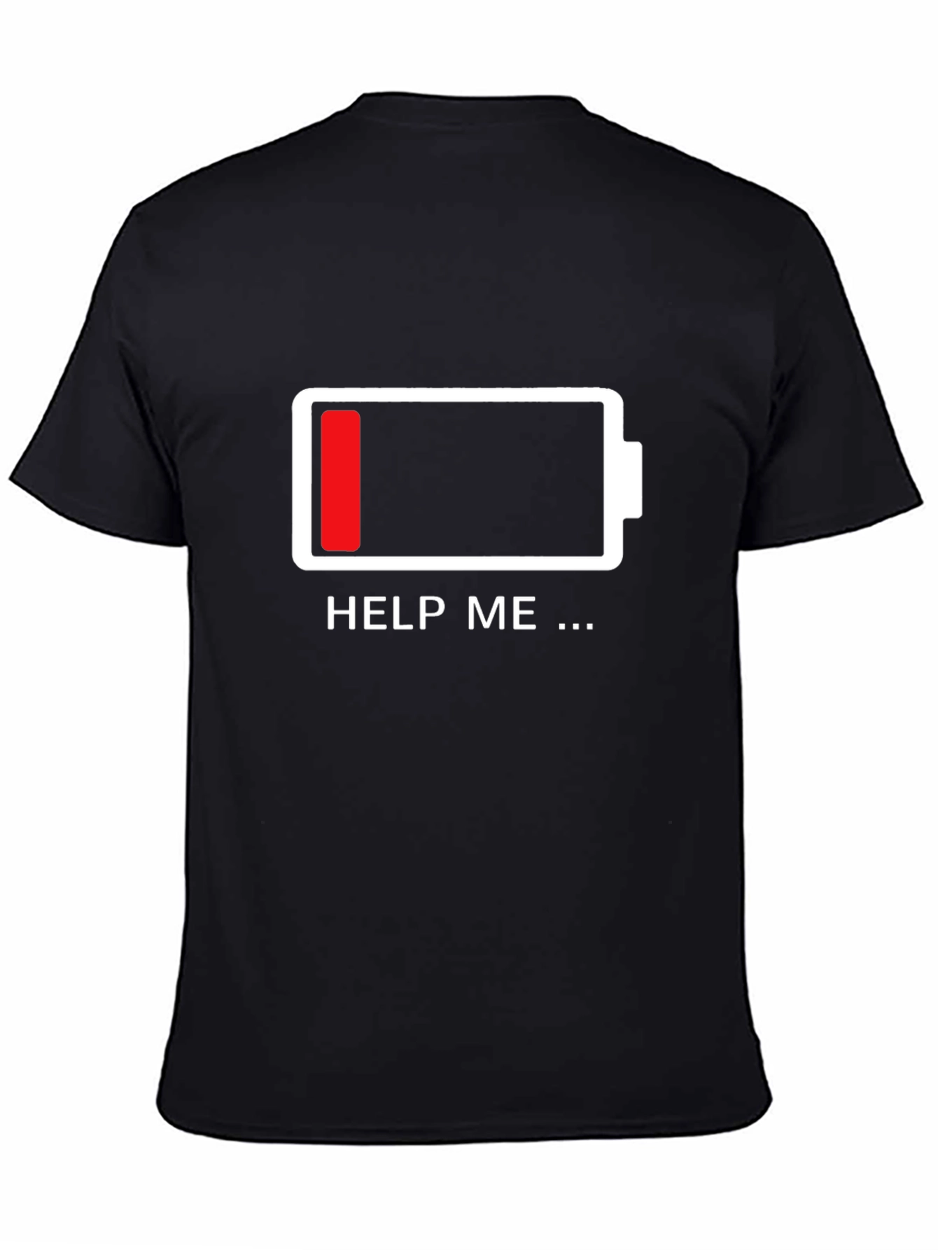 Low Battery Graphic T-Shirt