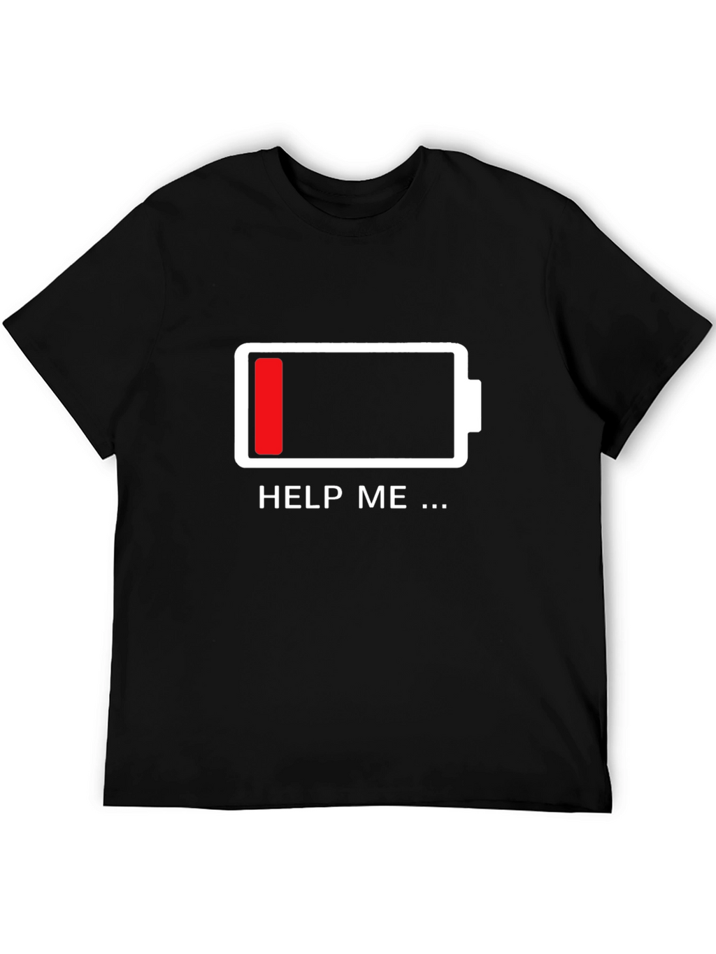 Low Battery Graphic T-Shirt