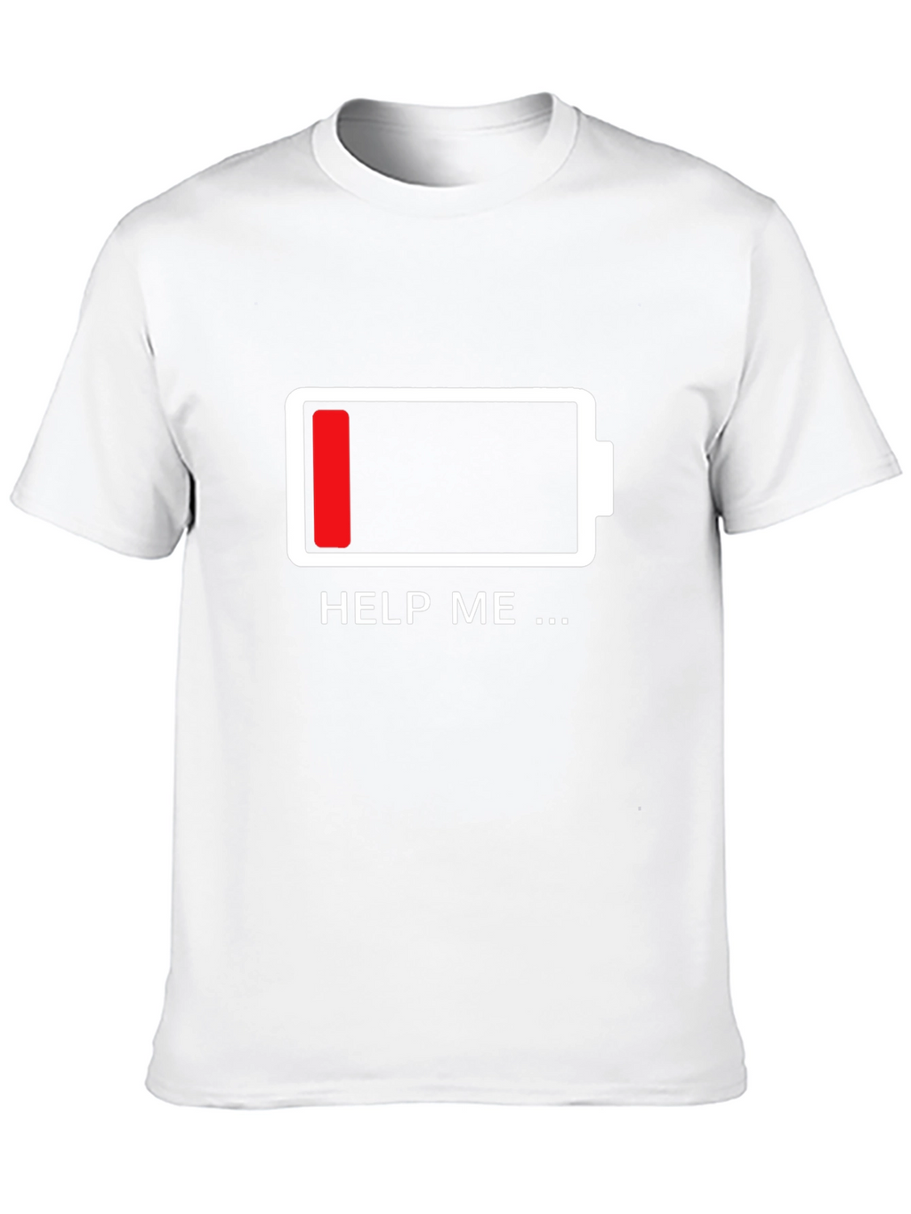 Low Battery Graphic T-Shirt