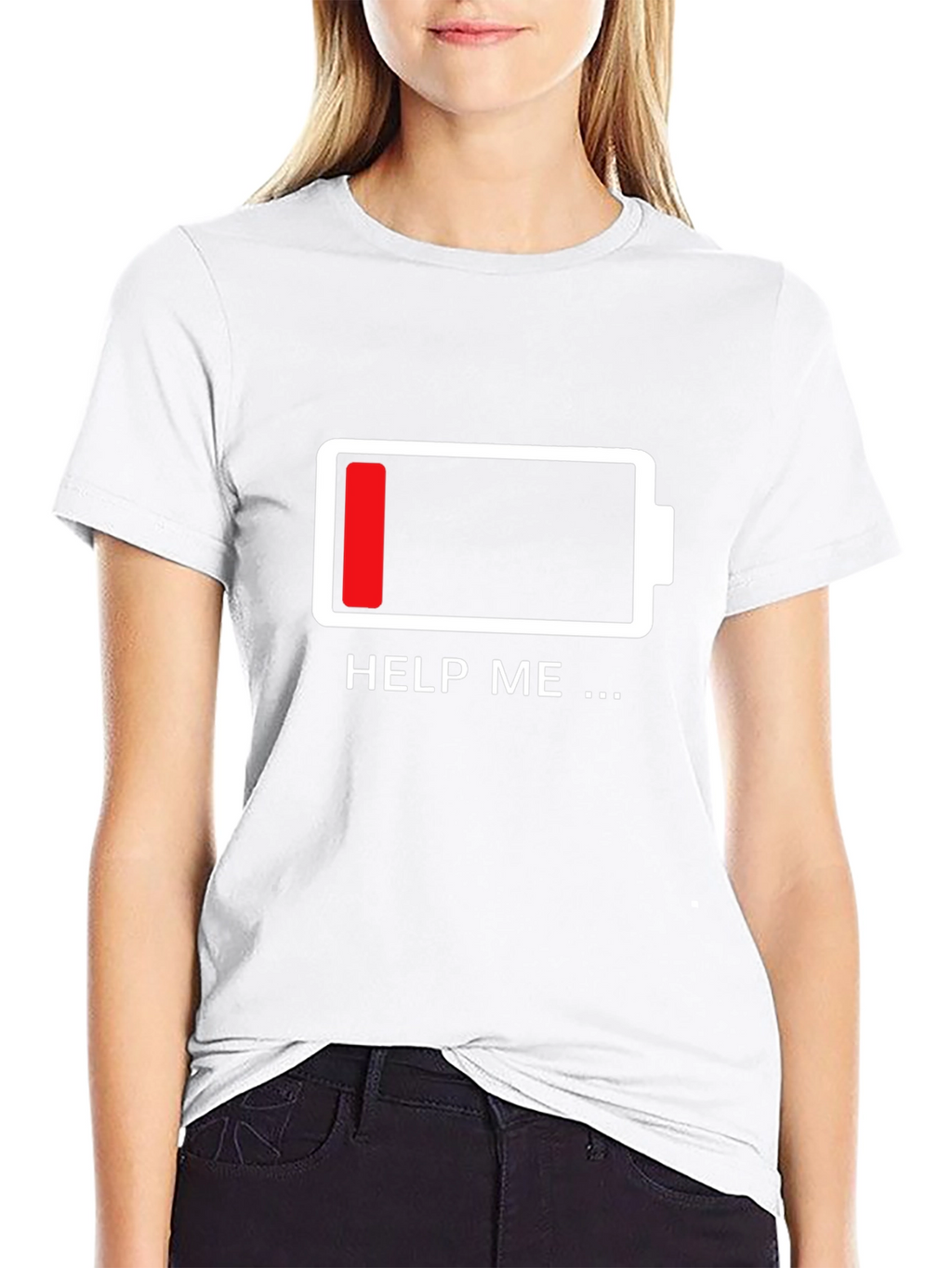 Low Battery Graphic T-Shirt