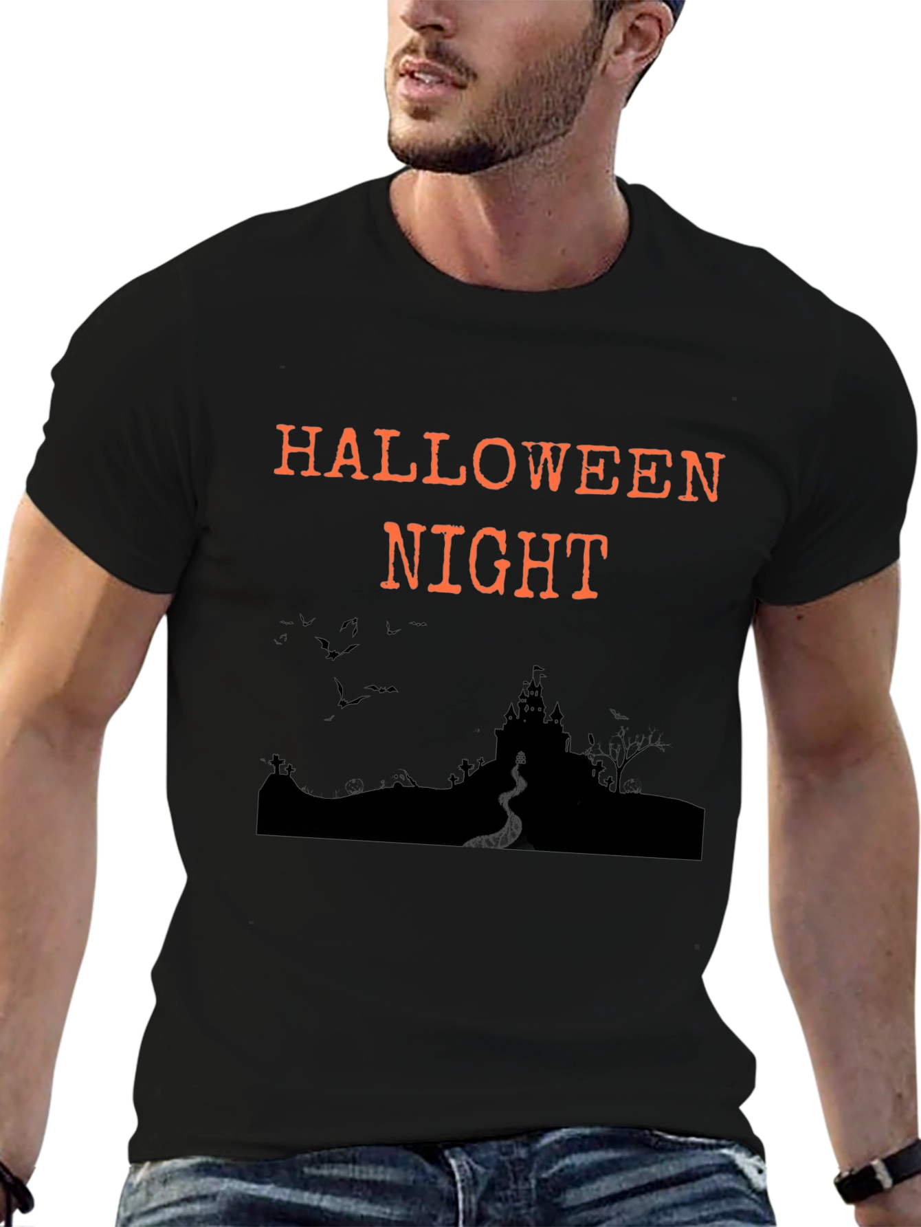 Halloween Night T-Shirt - Spooky Season Apparel