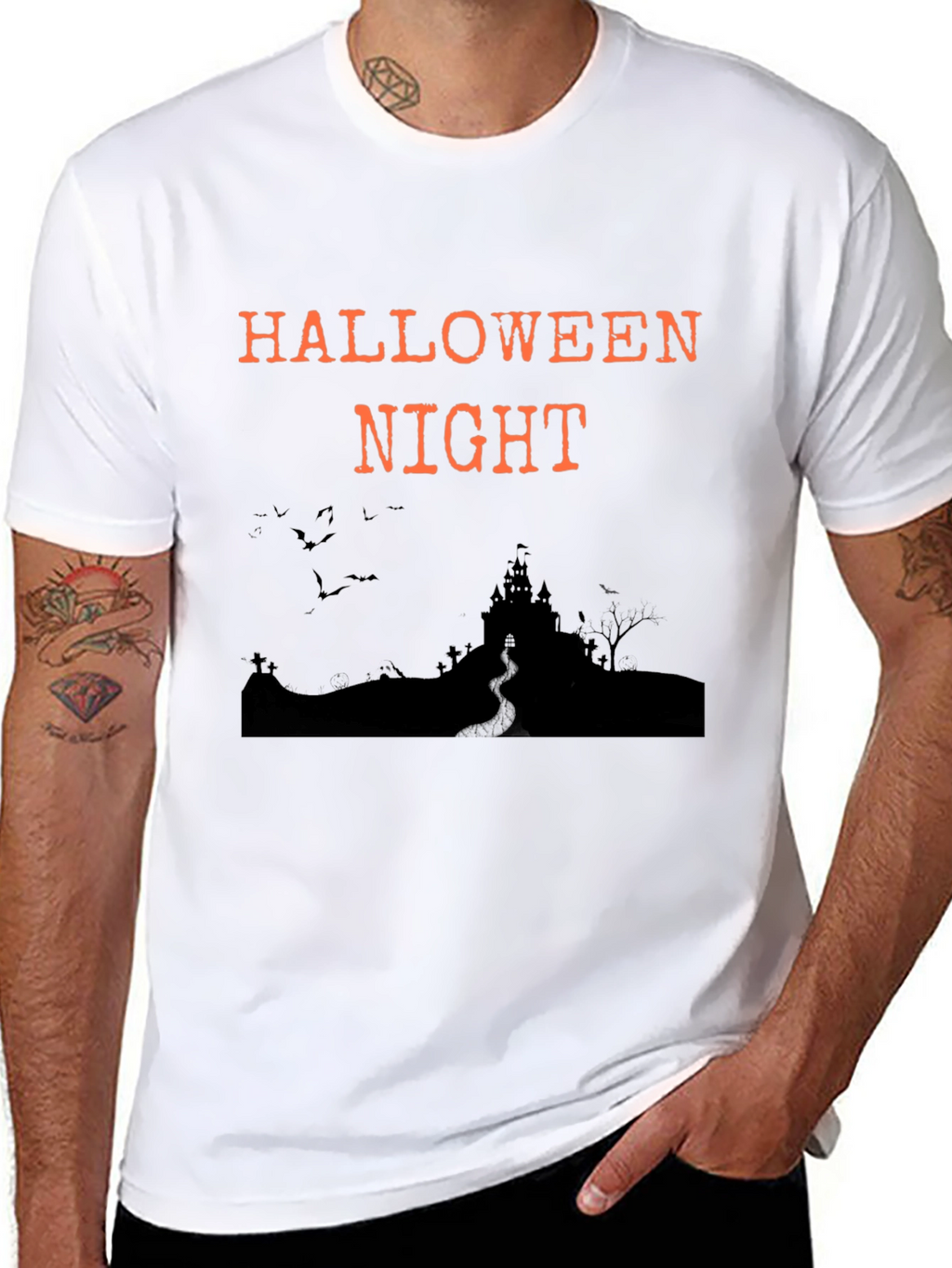 Halloween Night T-Shirt - Spooky Season Apparel