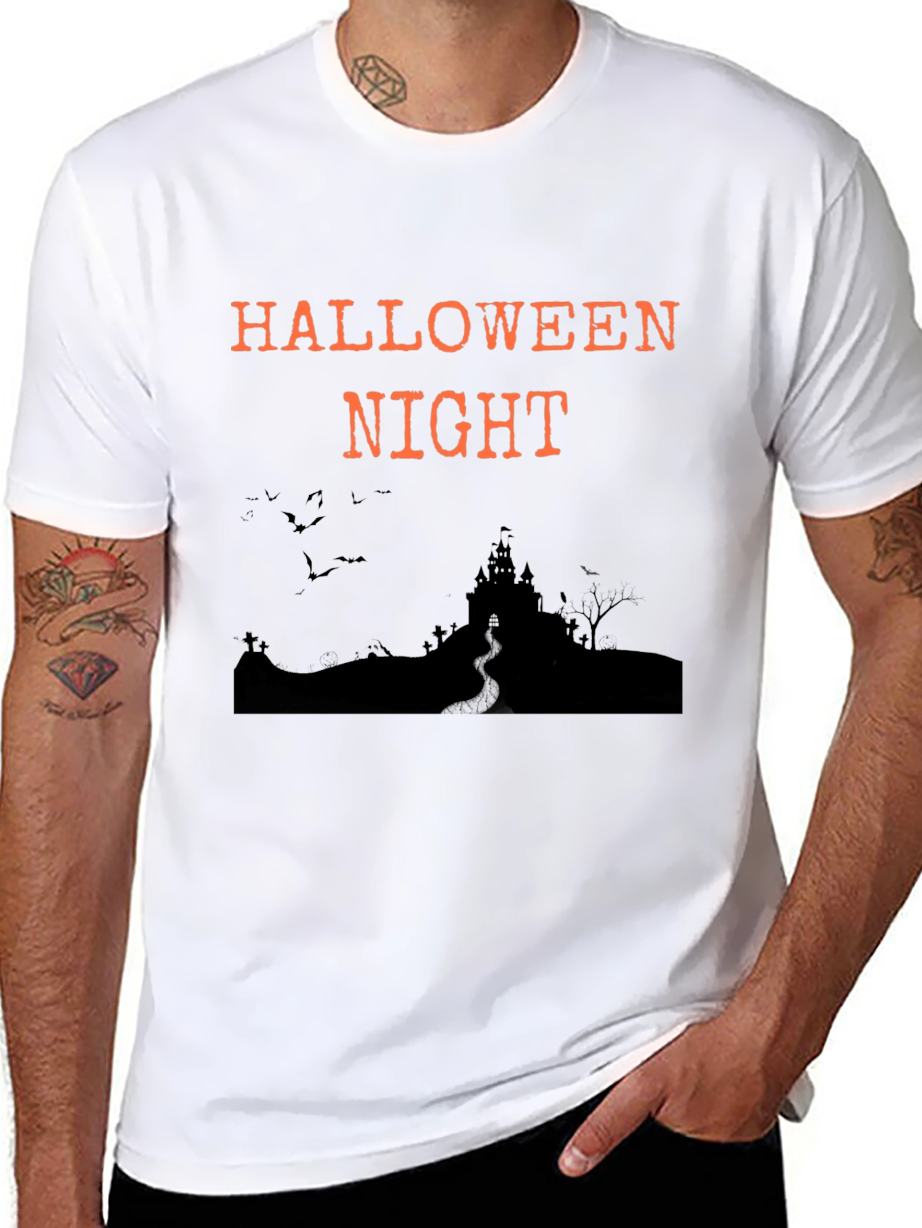 Halloween Night T-Shirt - Spooky Season Apparel