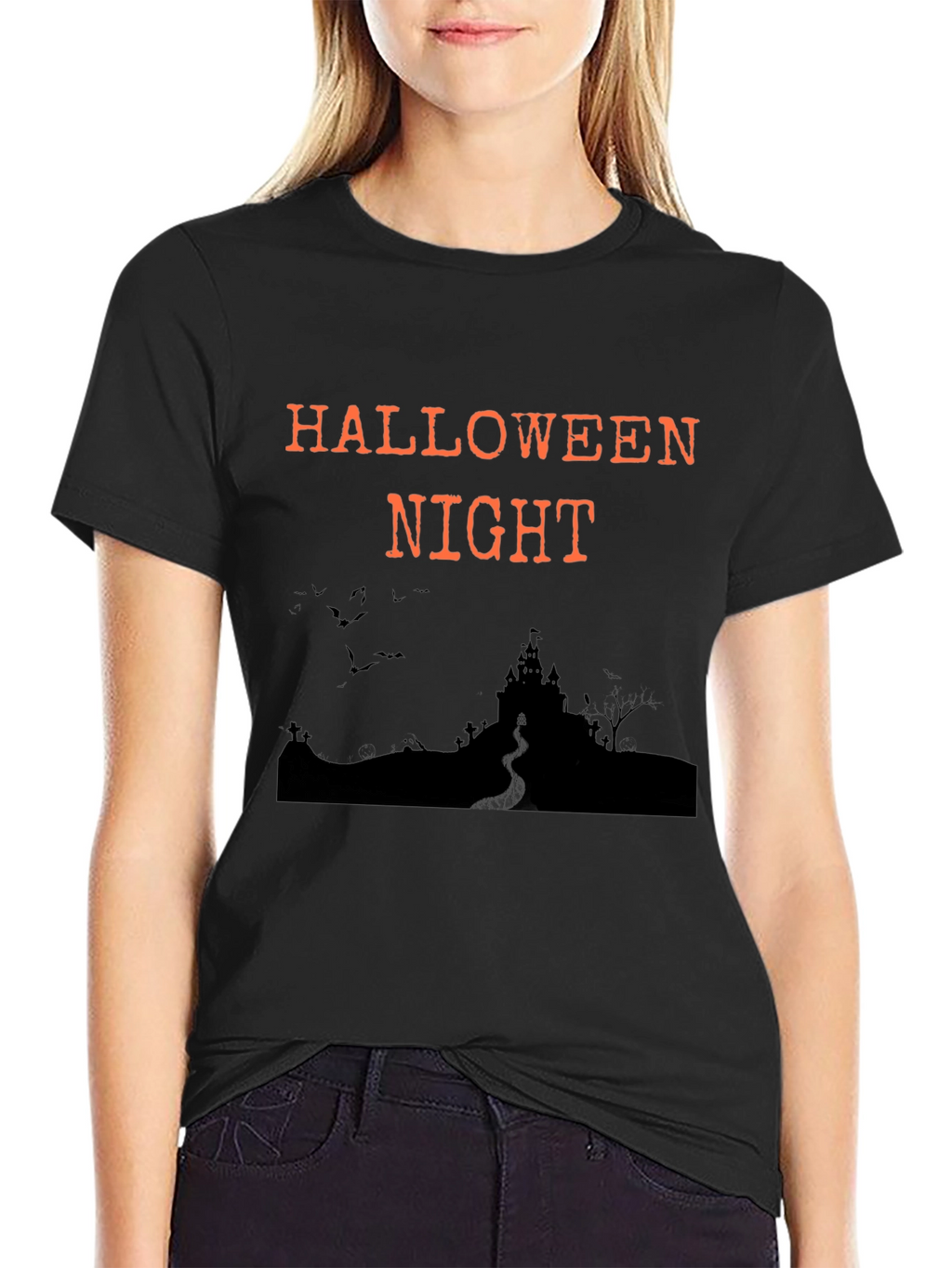 Halloween Night T-Shirt - Spooky Season Apparel
