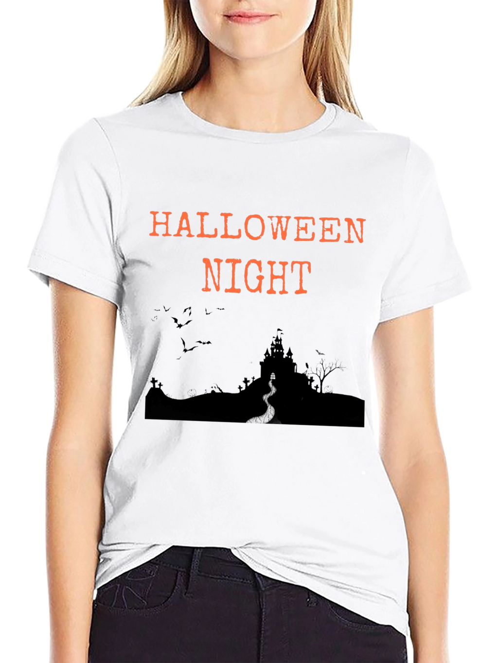 Halloween Night T-Shirt - Spooky Season Apparel