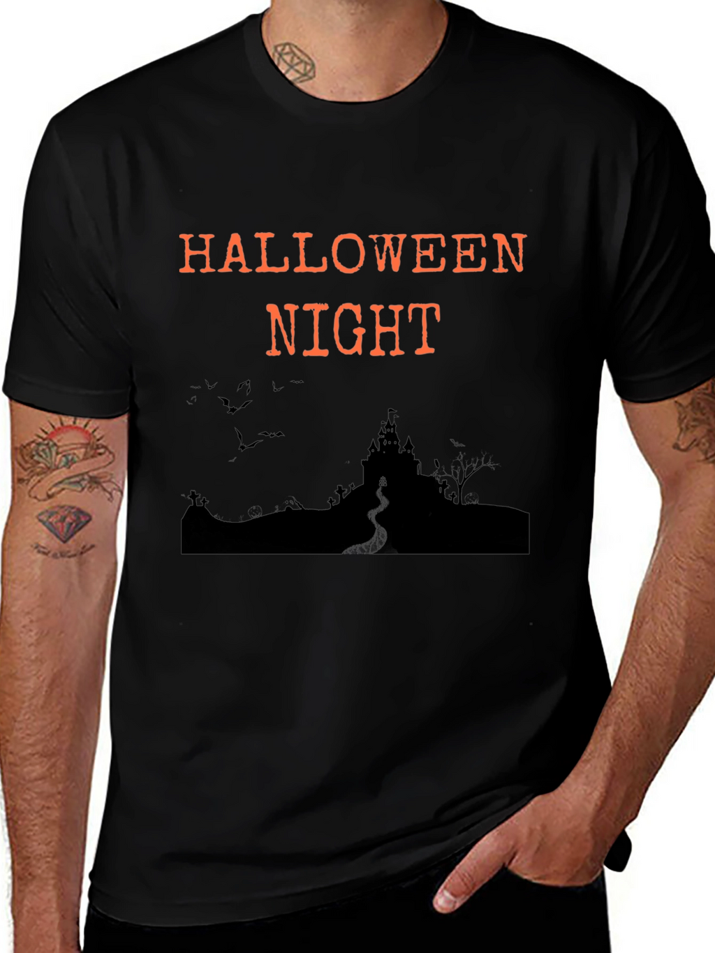 Halloween Night T-Shirt - Spooky Season Apparel