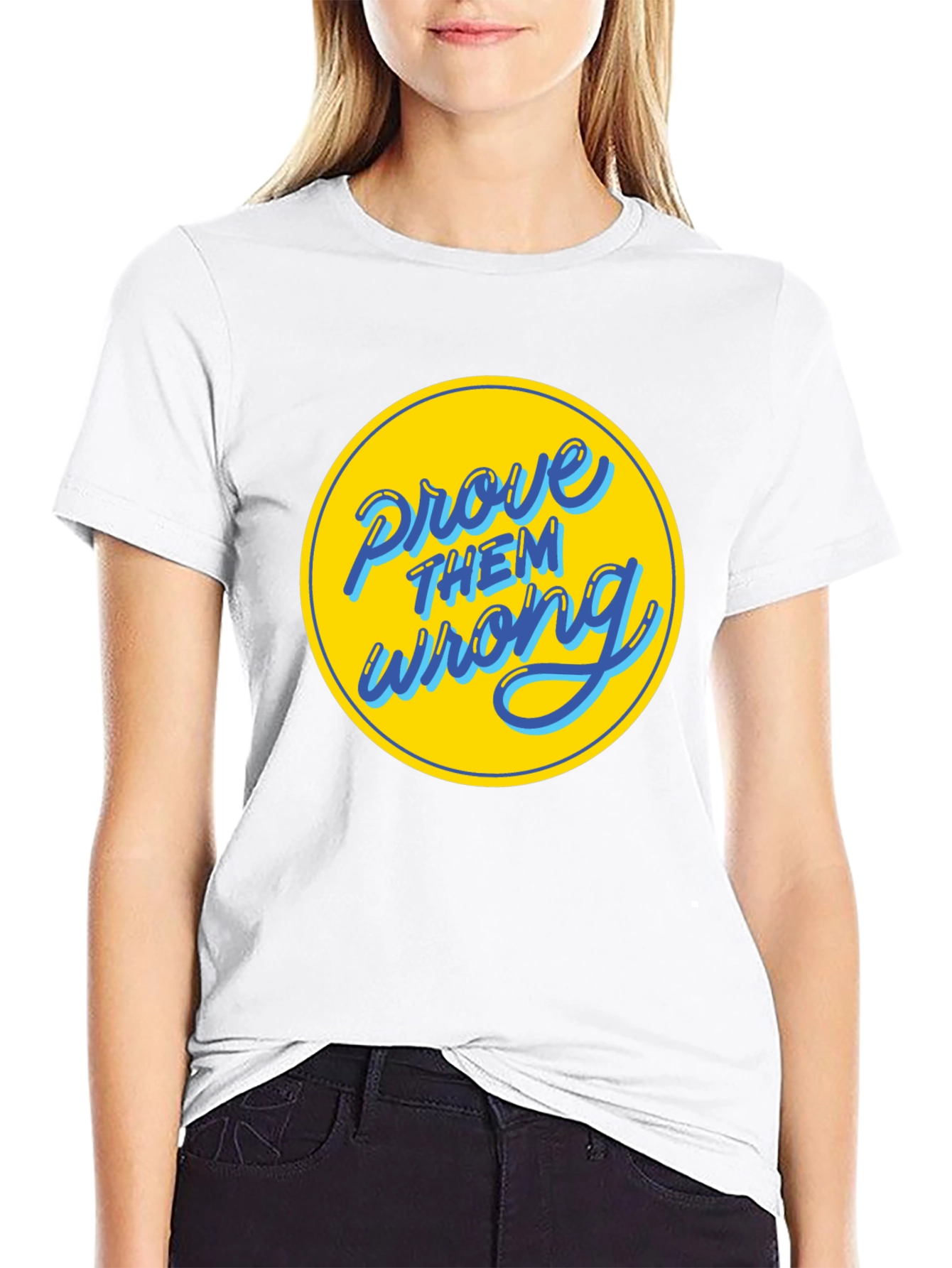 Prove Them Wrong Graphic Tee - Black