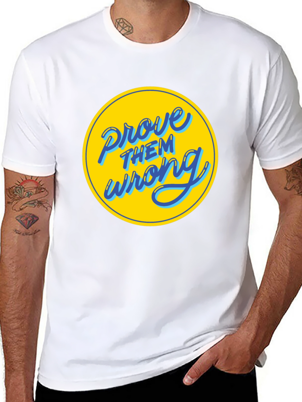 Prove Them Wrong Graphic Tee - Black