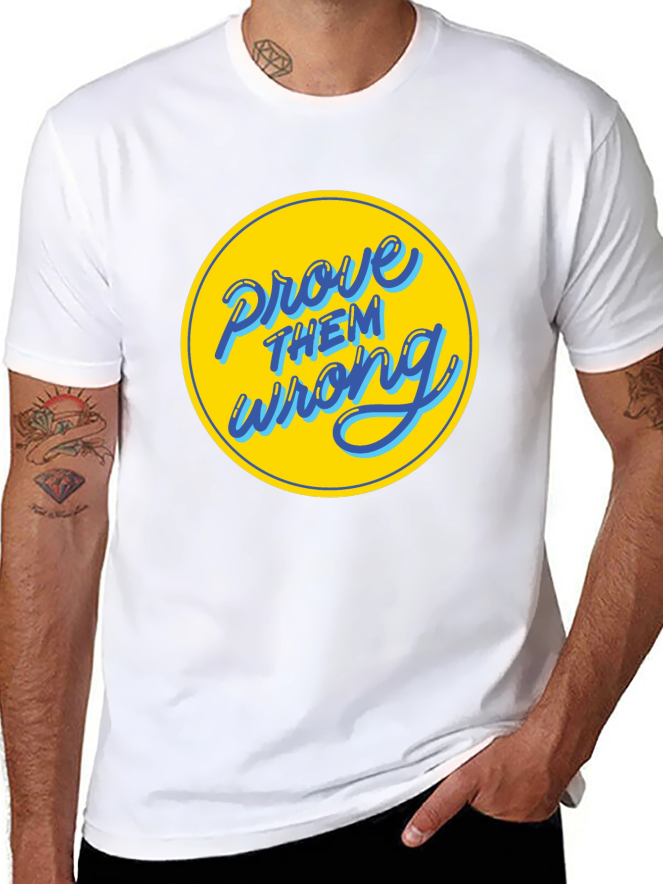 Prove Them Wrong Graphic Tee - Black