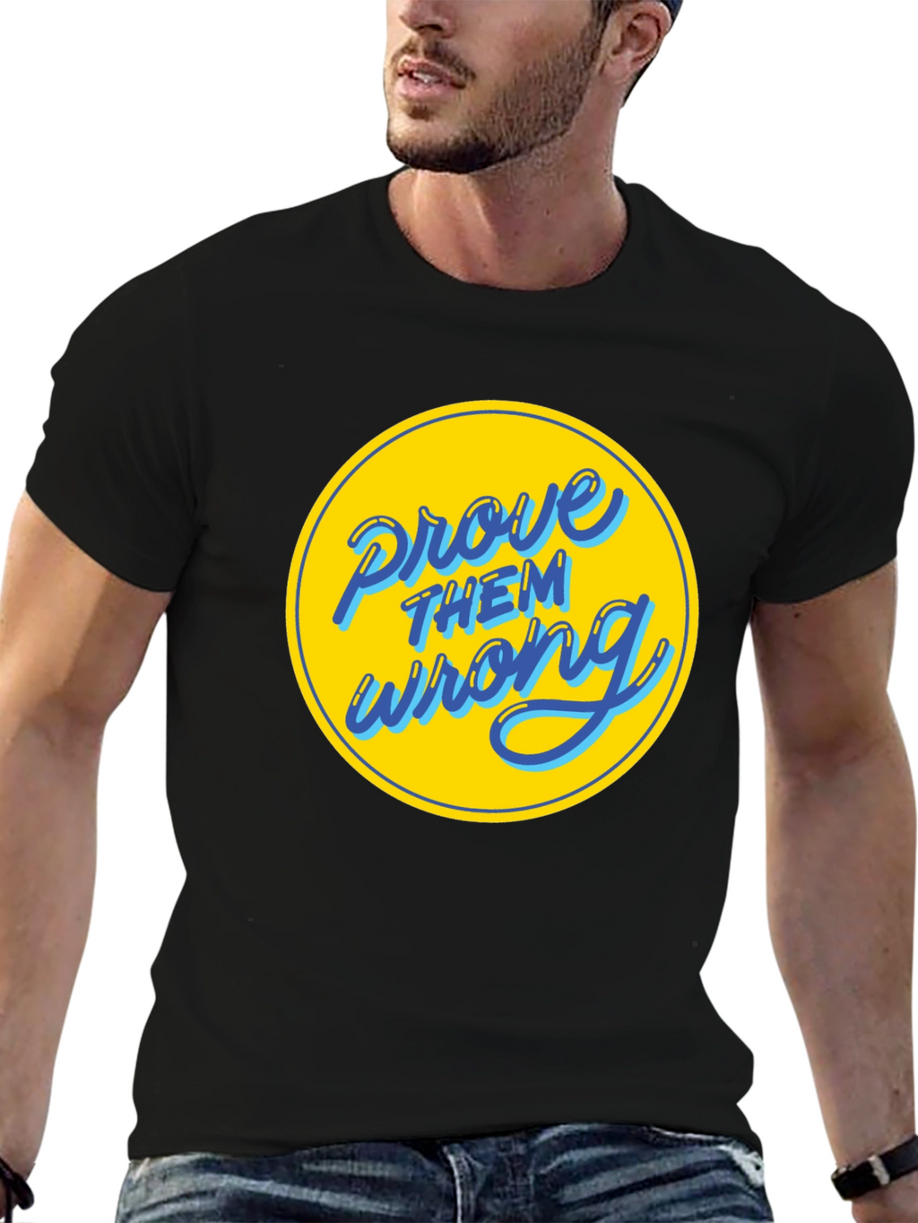 Prove Them Wrong Graphic Tee - Black