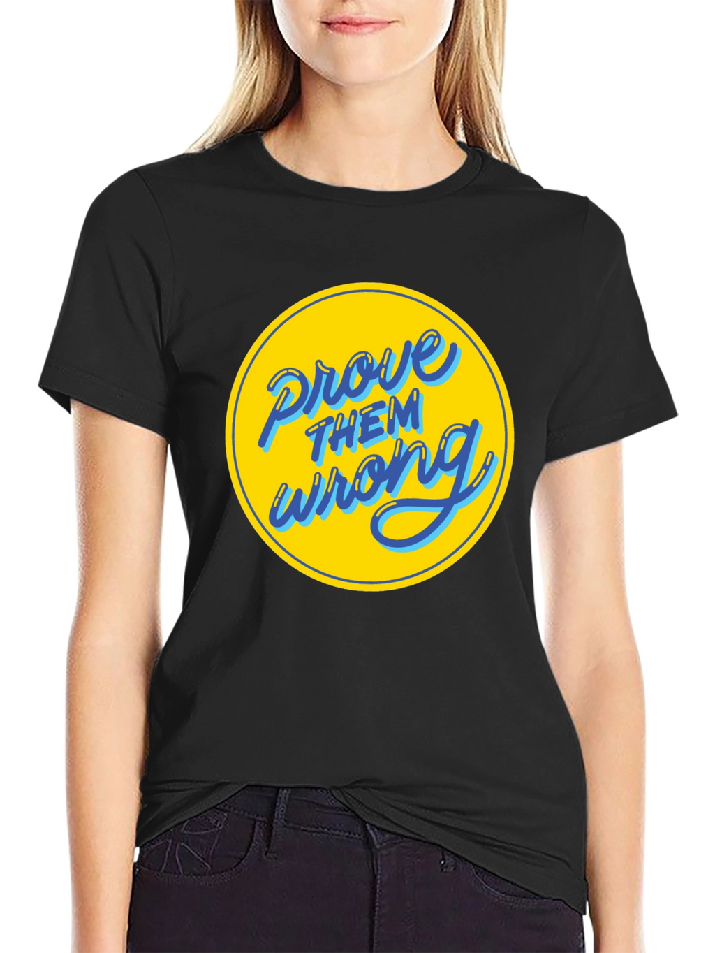 Prove Them Wrong Graphic Tee - Black
