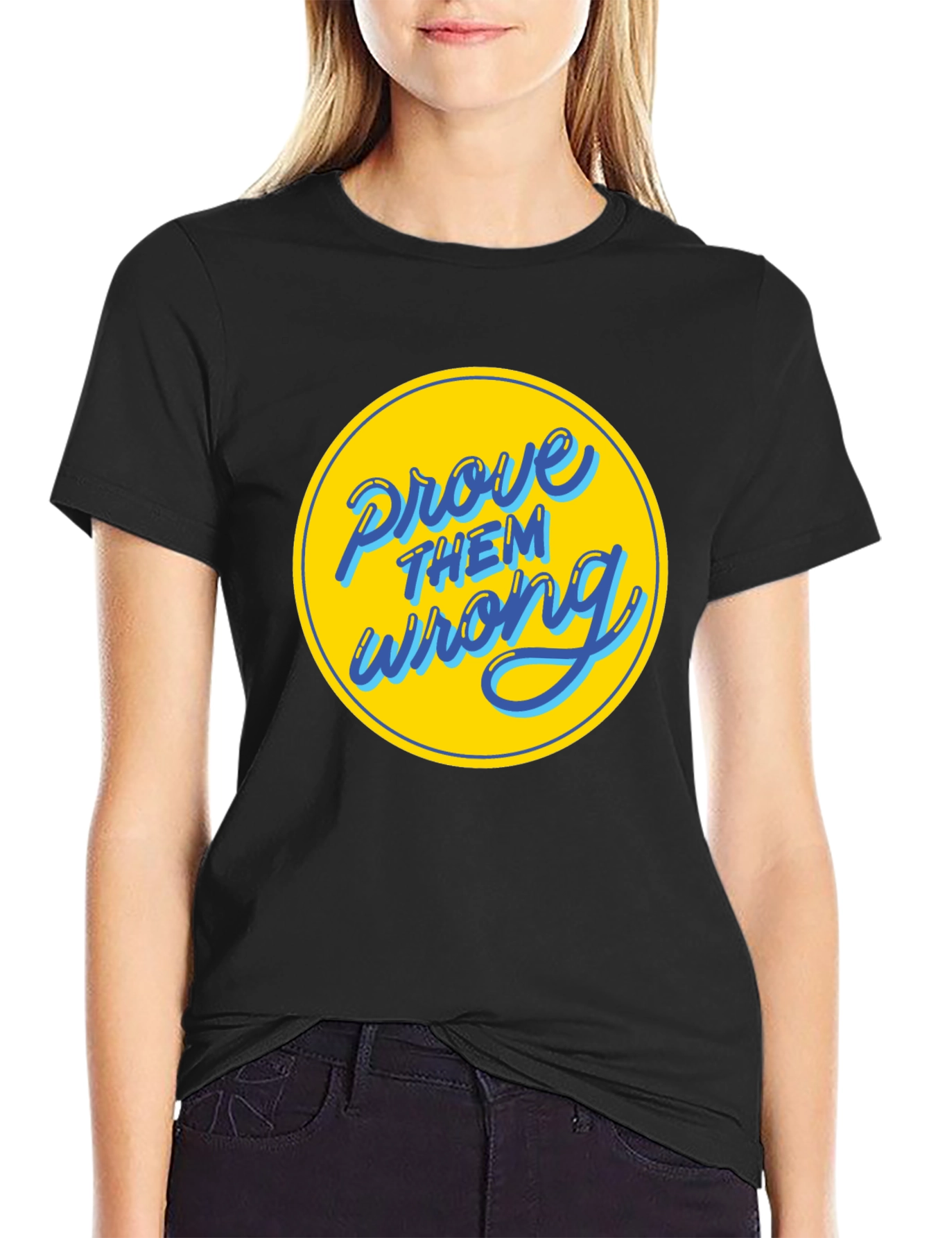 Prove Them Wrong Graphic Tee - Black