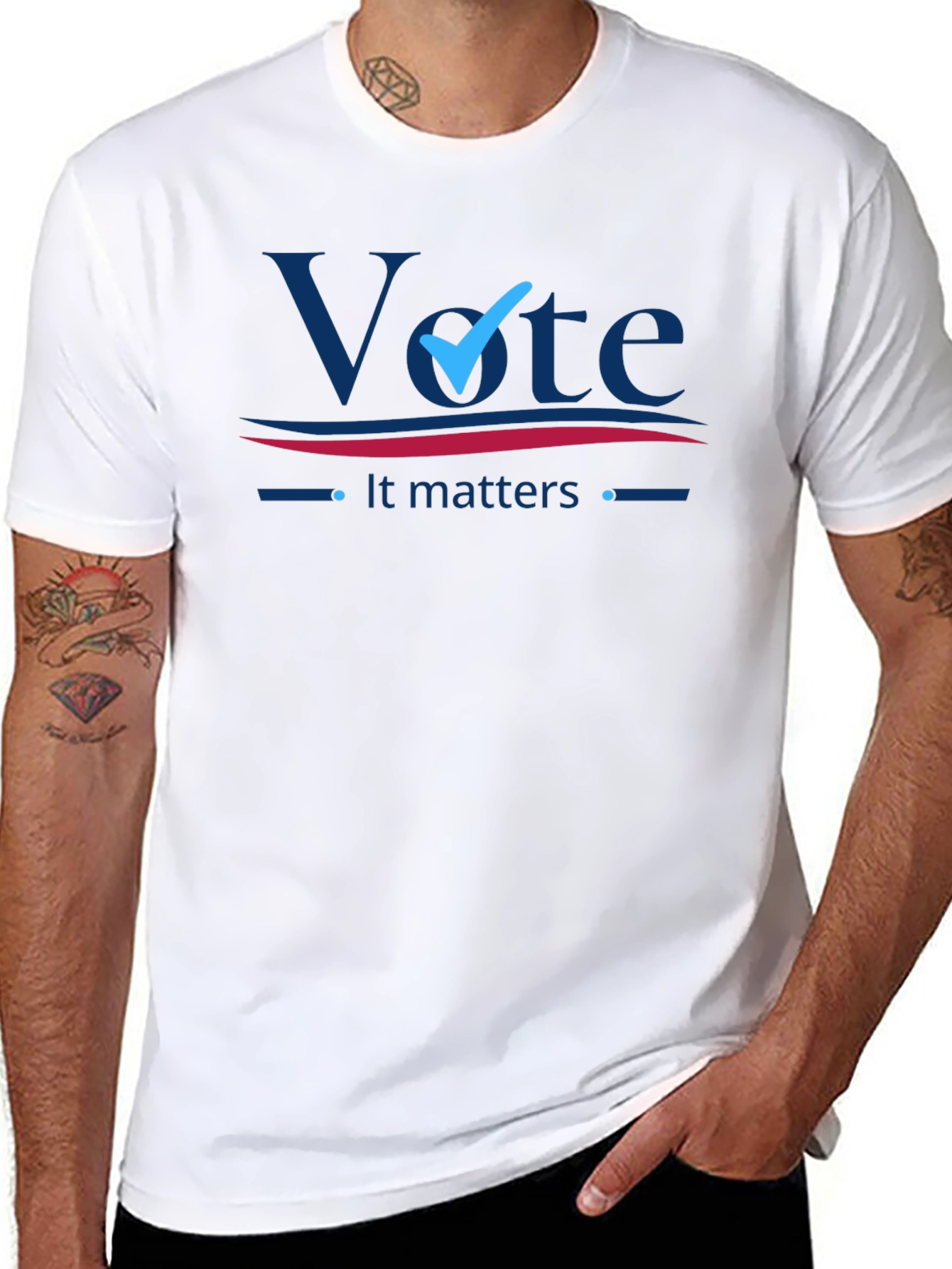 Vote It Matters Graphic T-Shirt - Political Statement Tee