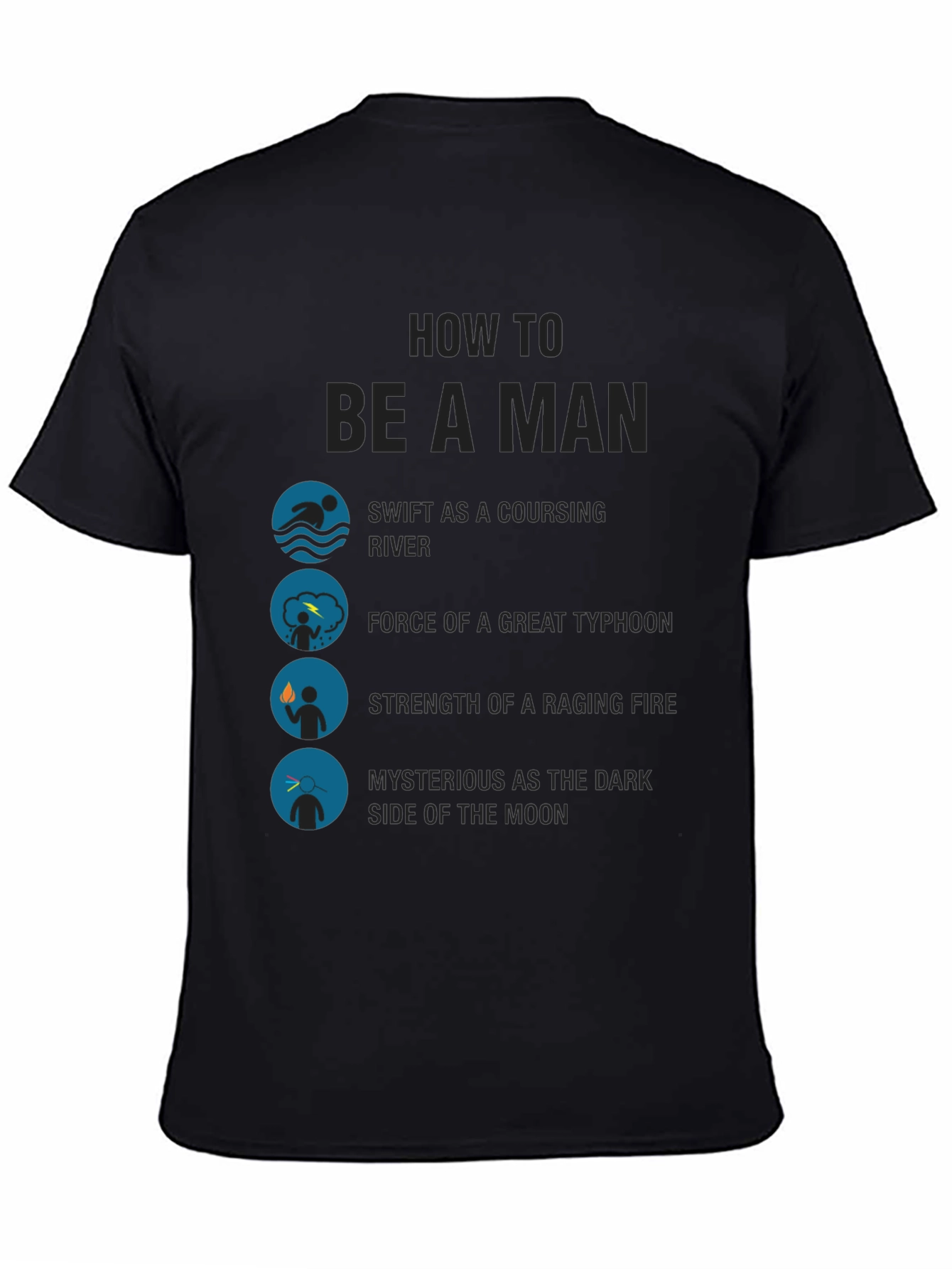How to Be a Man Graphic T-Shirt