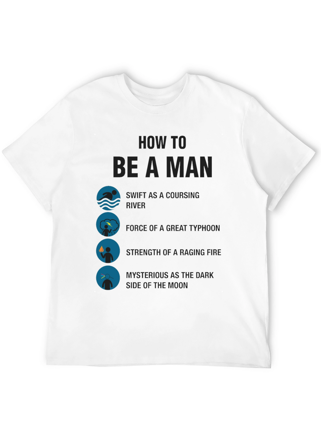 How to Be a Man Graphic T-Shirt