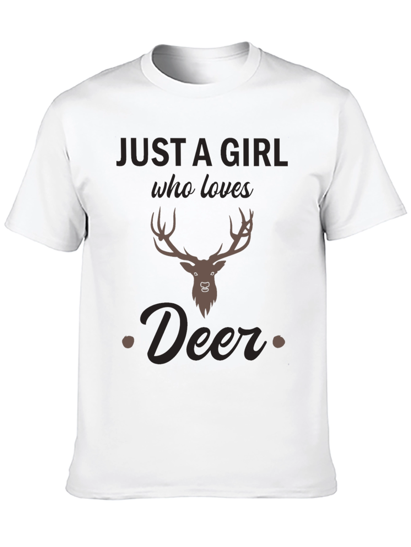 Just A Girl Who Loves Deer T-Shirt