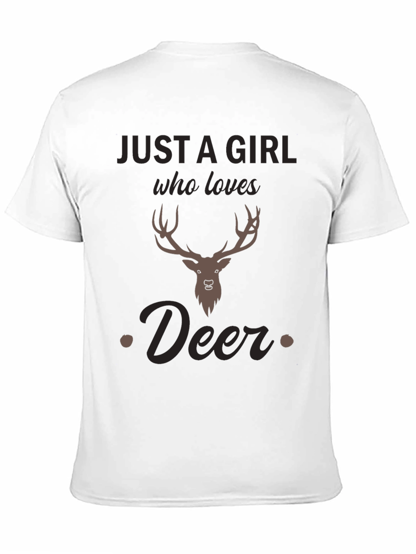 Just A Girl Who Loves Deer T-Shirt