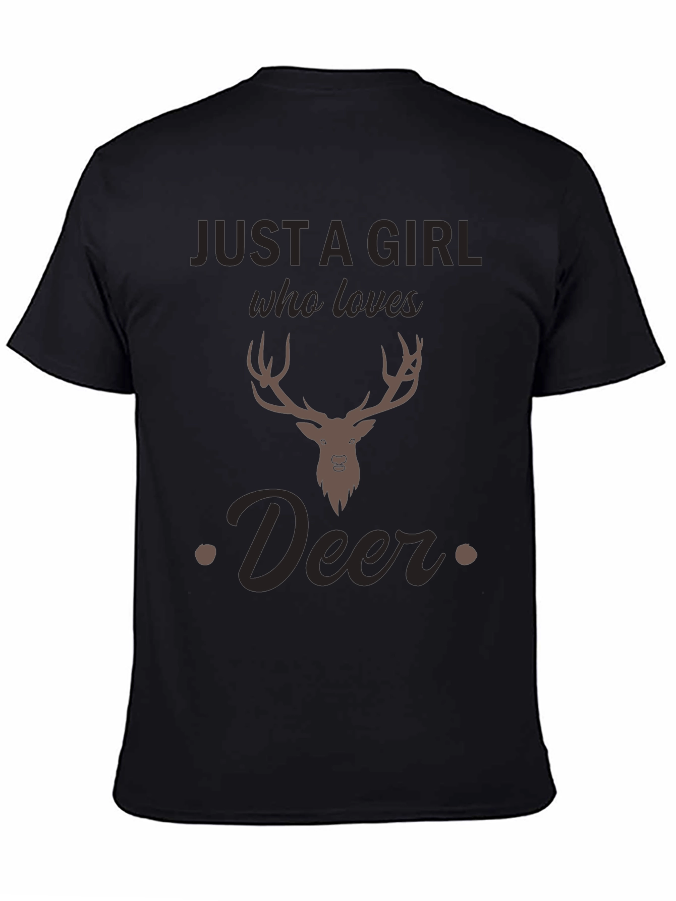 Just A Girl Who Loves Deer T-Shirt