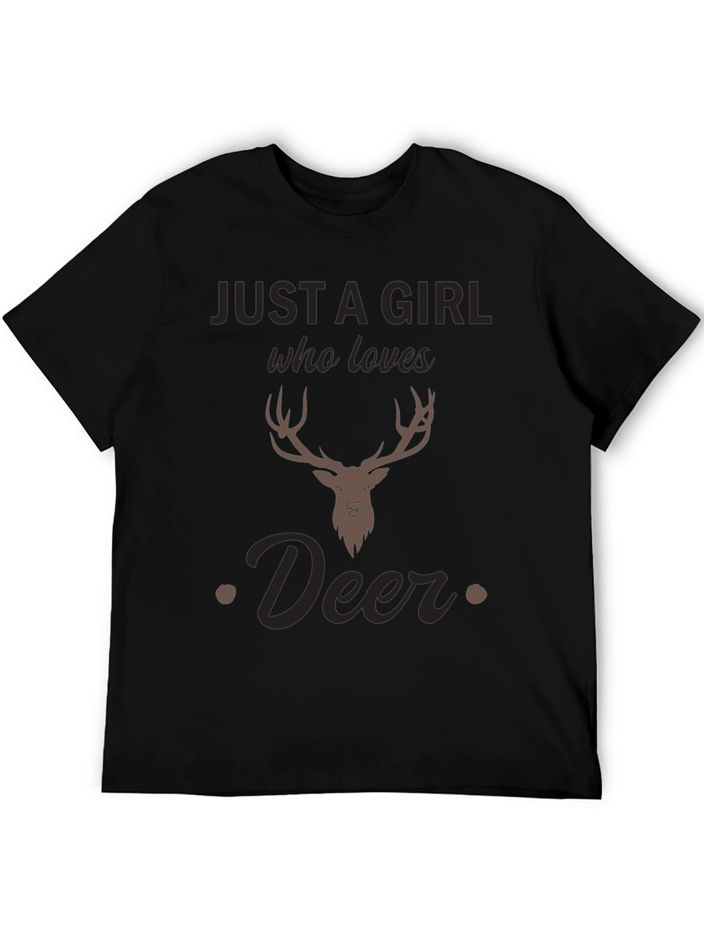 Just A Girl Who Loves Deer T-Shirt
