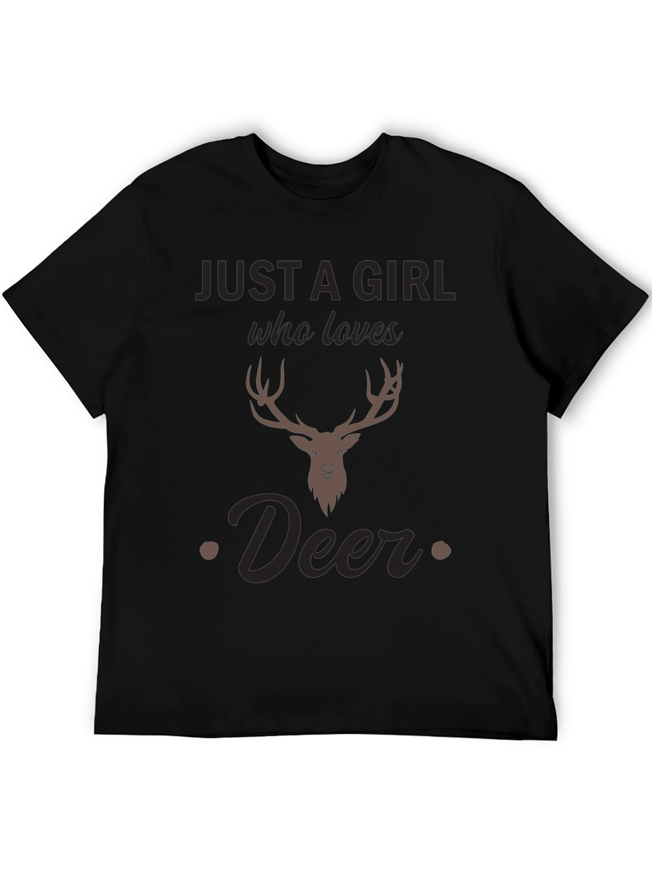 Just A Girl Who Loves Deer T-Shirt