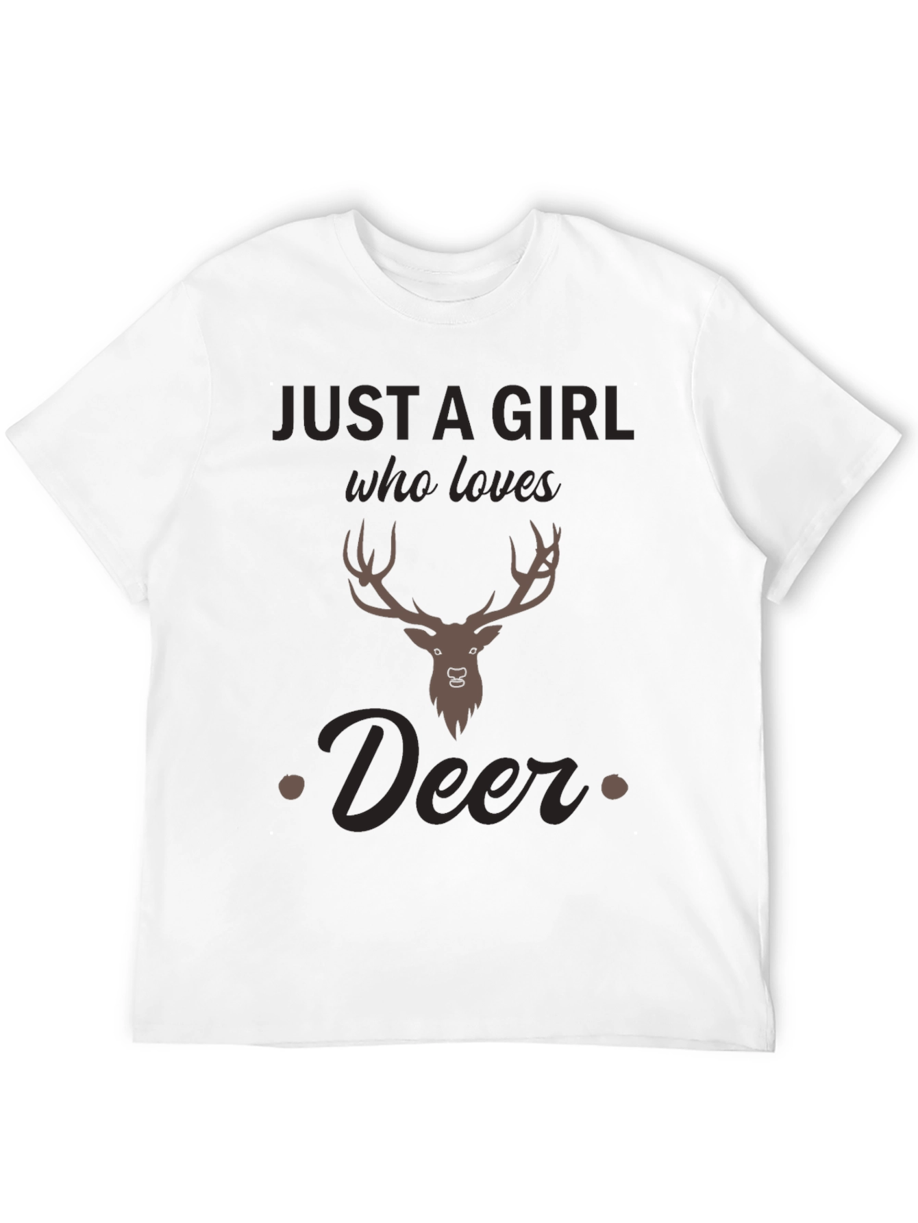 Just A Girl Who Loves Deer T-Shirt