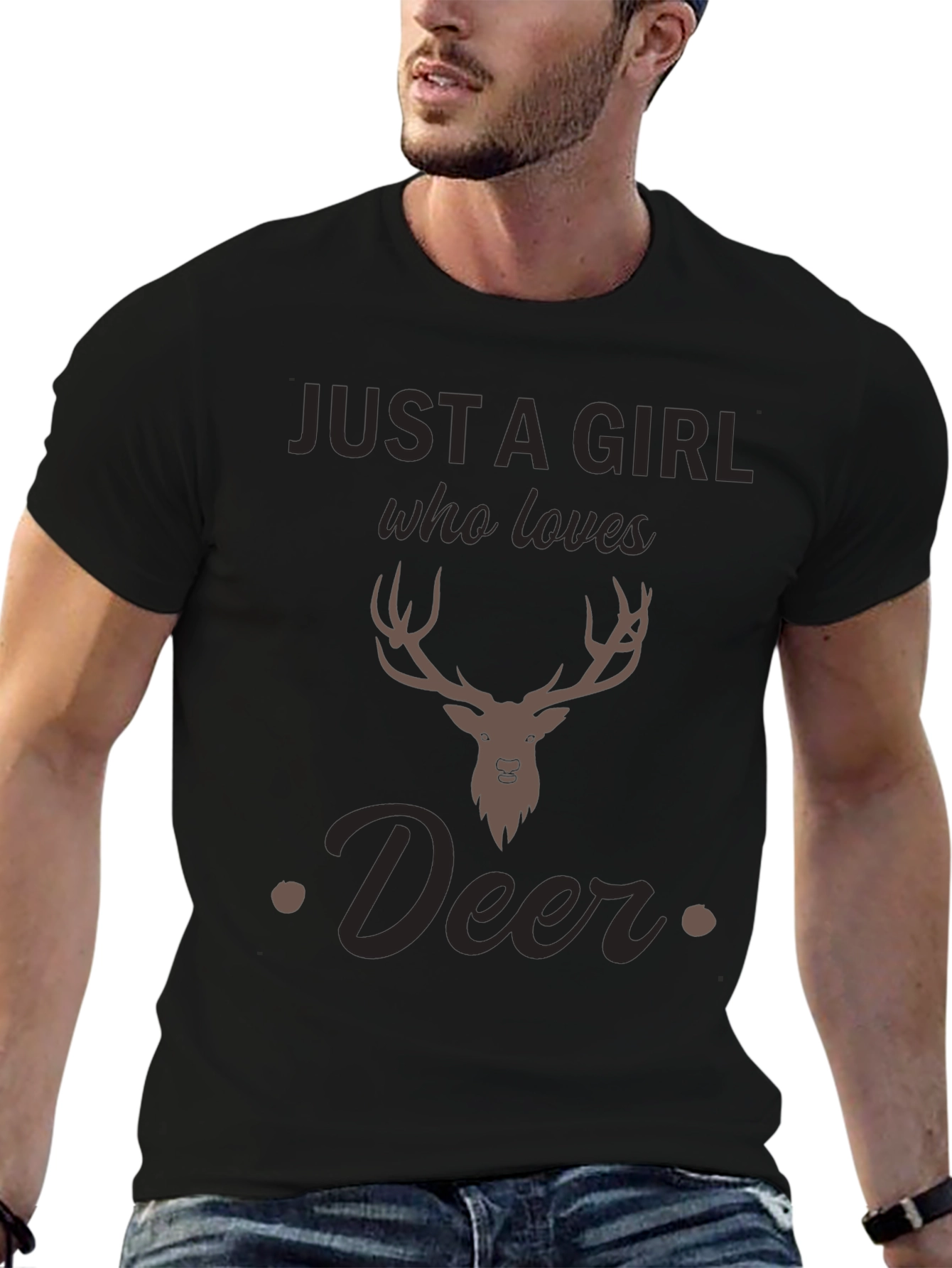 Just A Girl Who Loves Deer T-Shirt