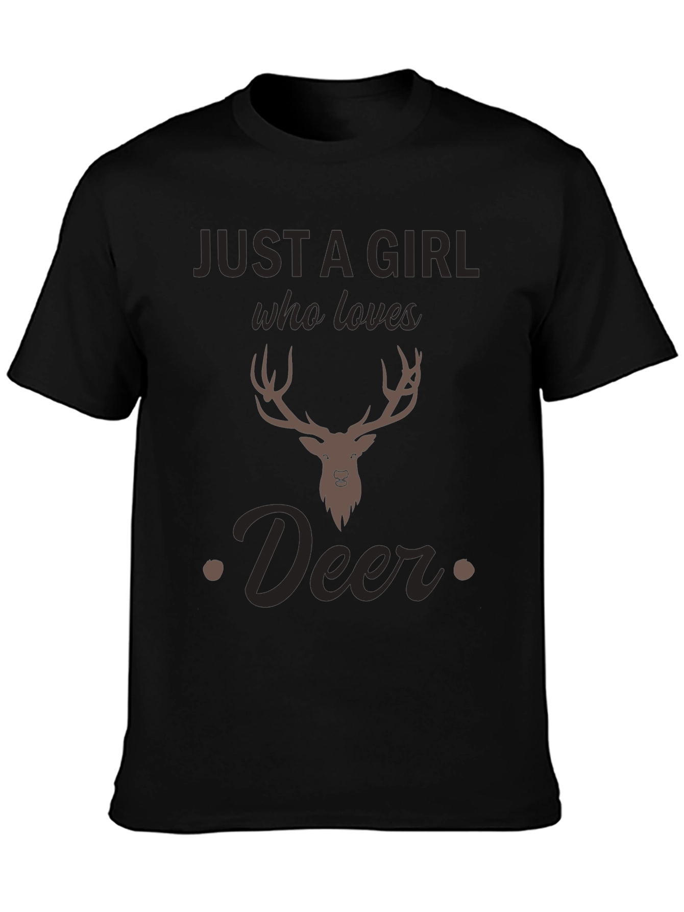 Just A Girl Who Loves Deer T-Shirt
