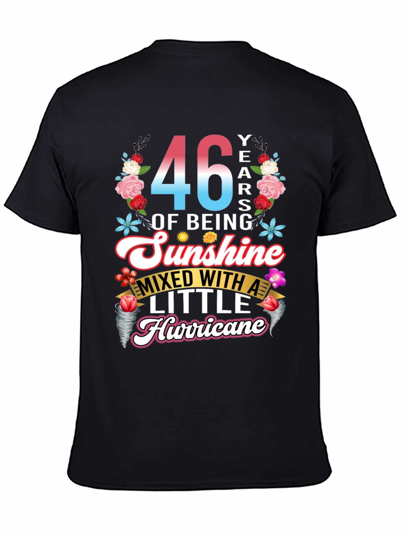 46 Years of Sunshine & Hurricane T-Shirt