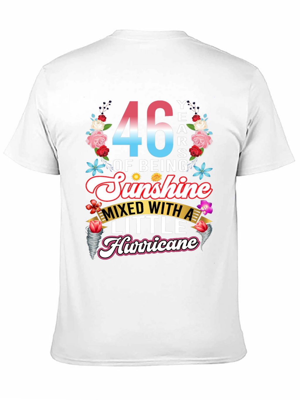 46 Years of Sunshine & Hurricane T-Shirt