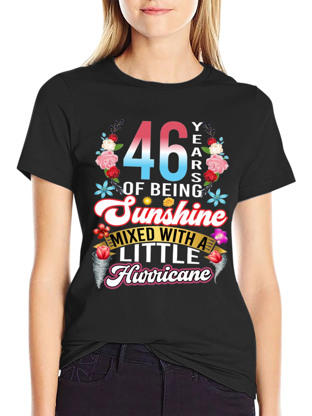 46 Years of Sunshine & Hurricane T-Shirt