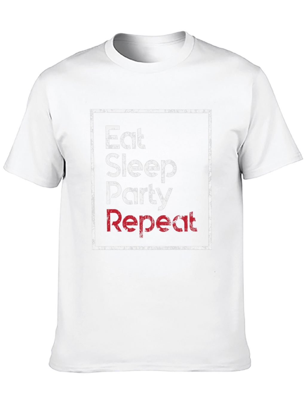 Eat Sleep Party Repeat Graphic Tee