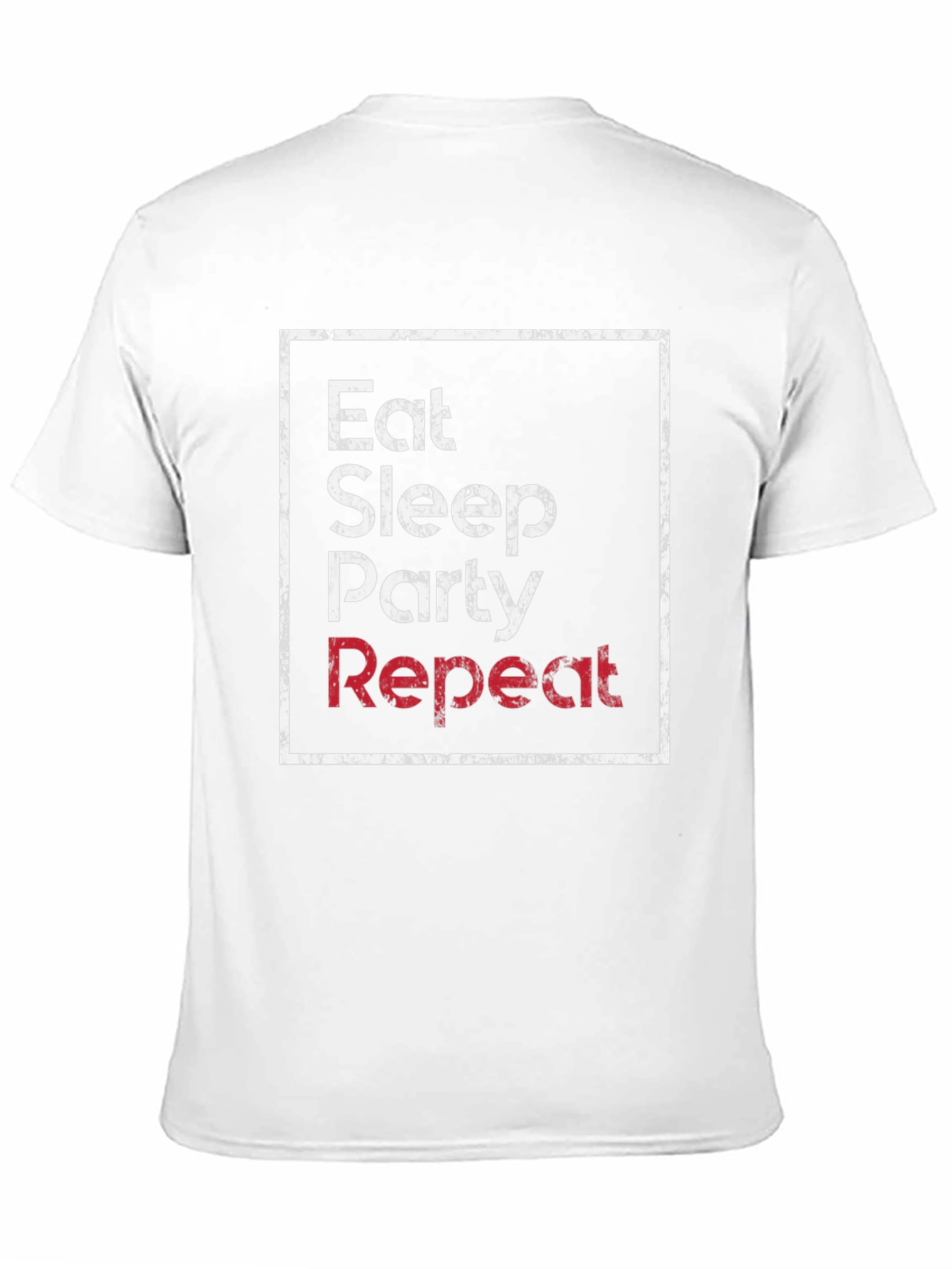 Eat Sleep Party Repeat Graphic Tee
