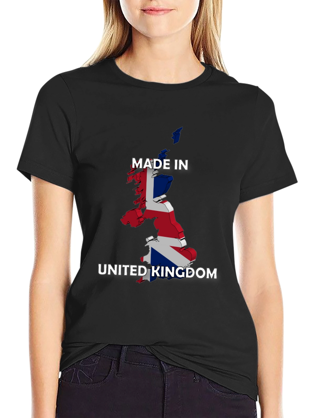 Made in UK Union Jack Graphic T-Shirt
