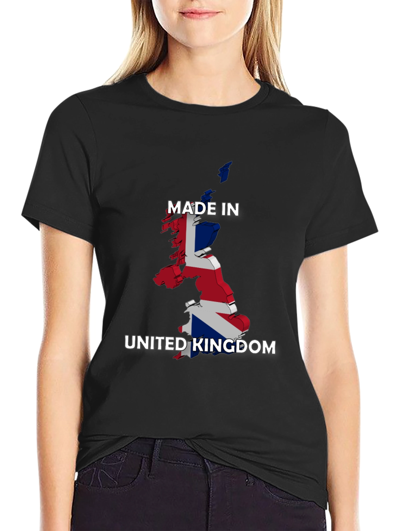 Made in UK Union Jack Graphic T-Shirt