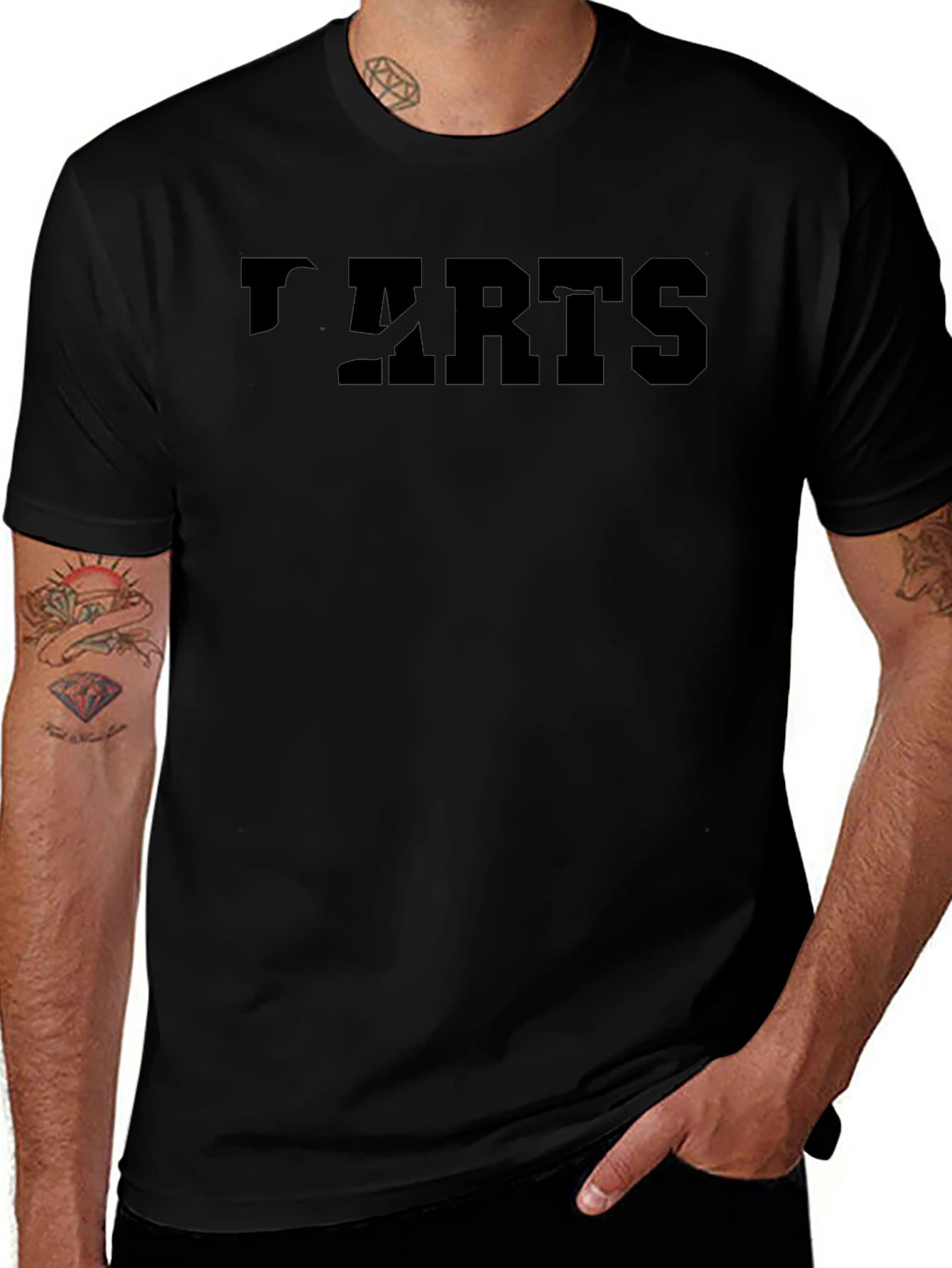 Darts Black Graphic T-Shirt