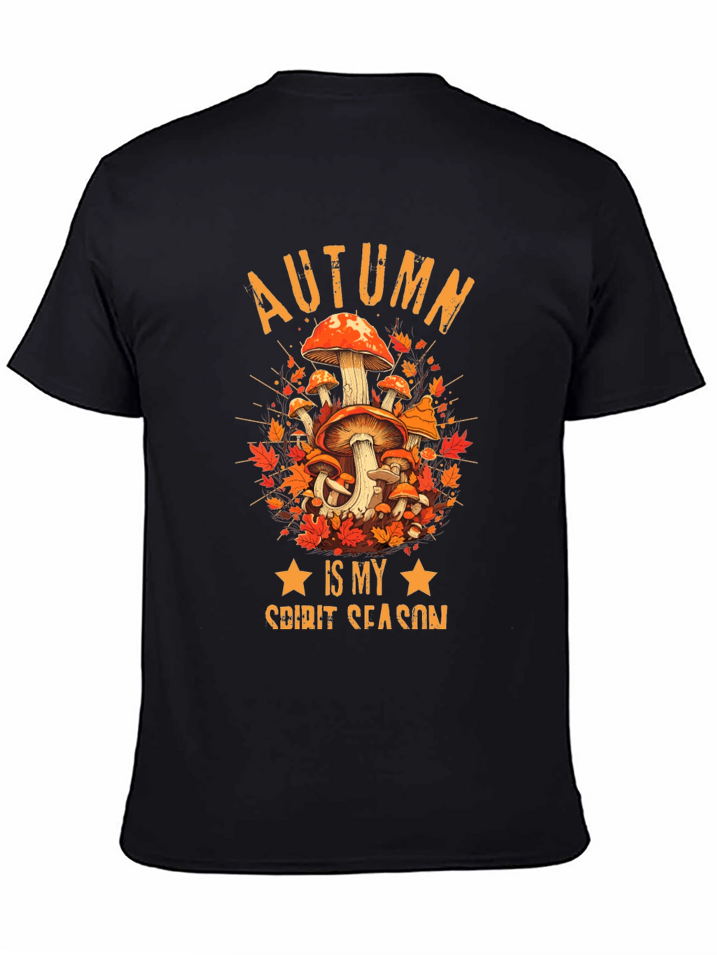 Autumn Spirit Season Mushroom Graphic Tee