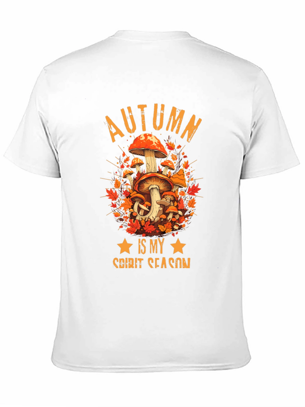 Autumn Spirit Season Mushroom Graphic Tee