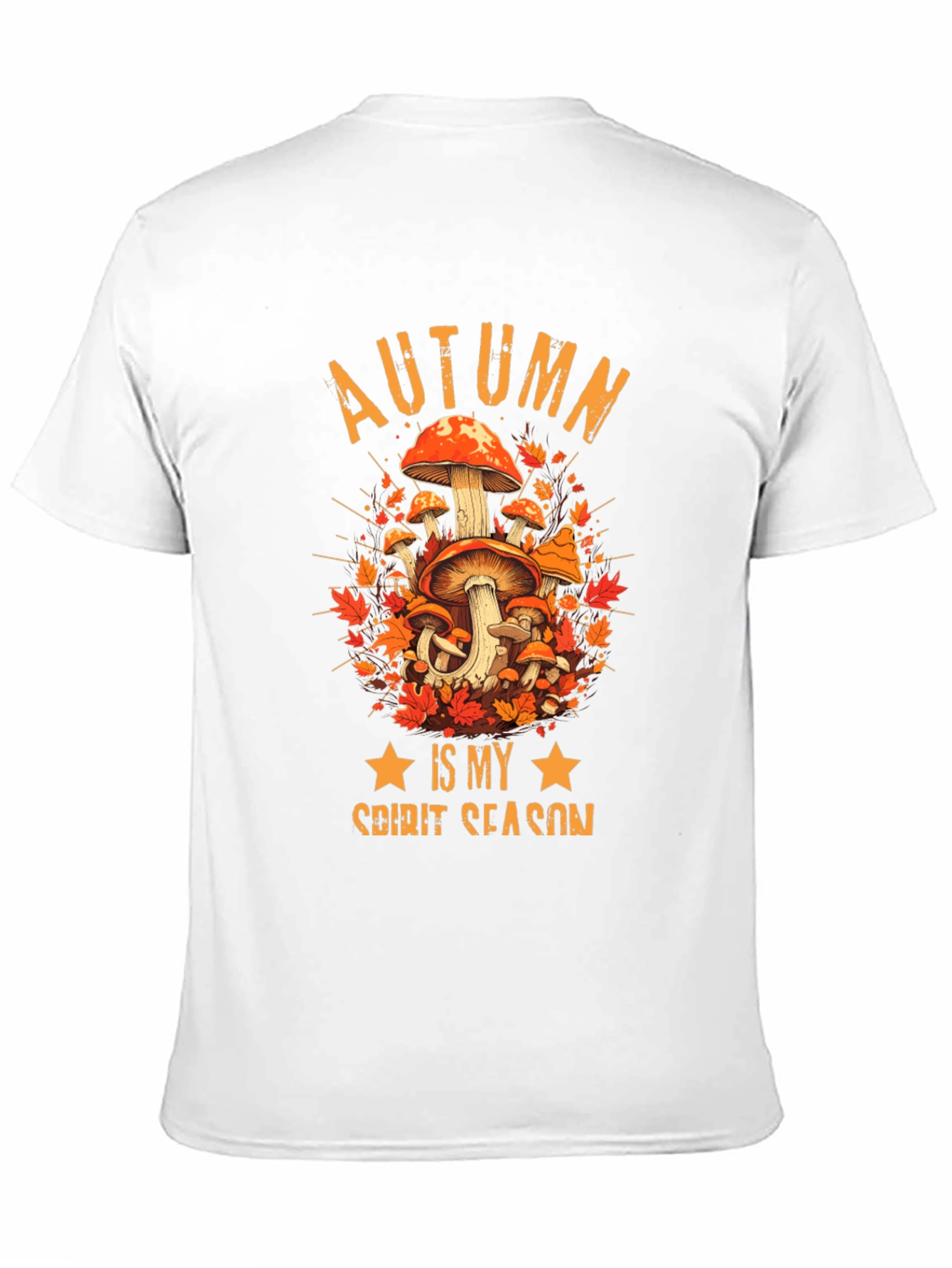 Autumn Spirit Season Mushroom Graphic Tee