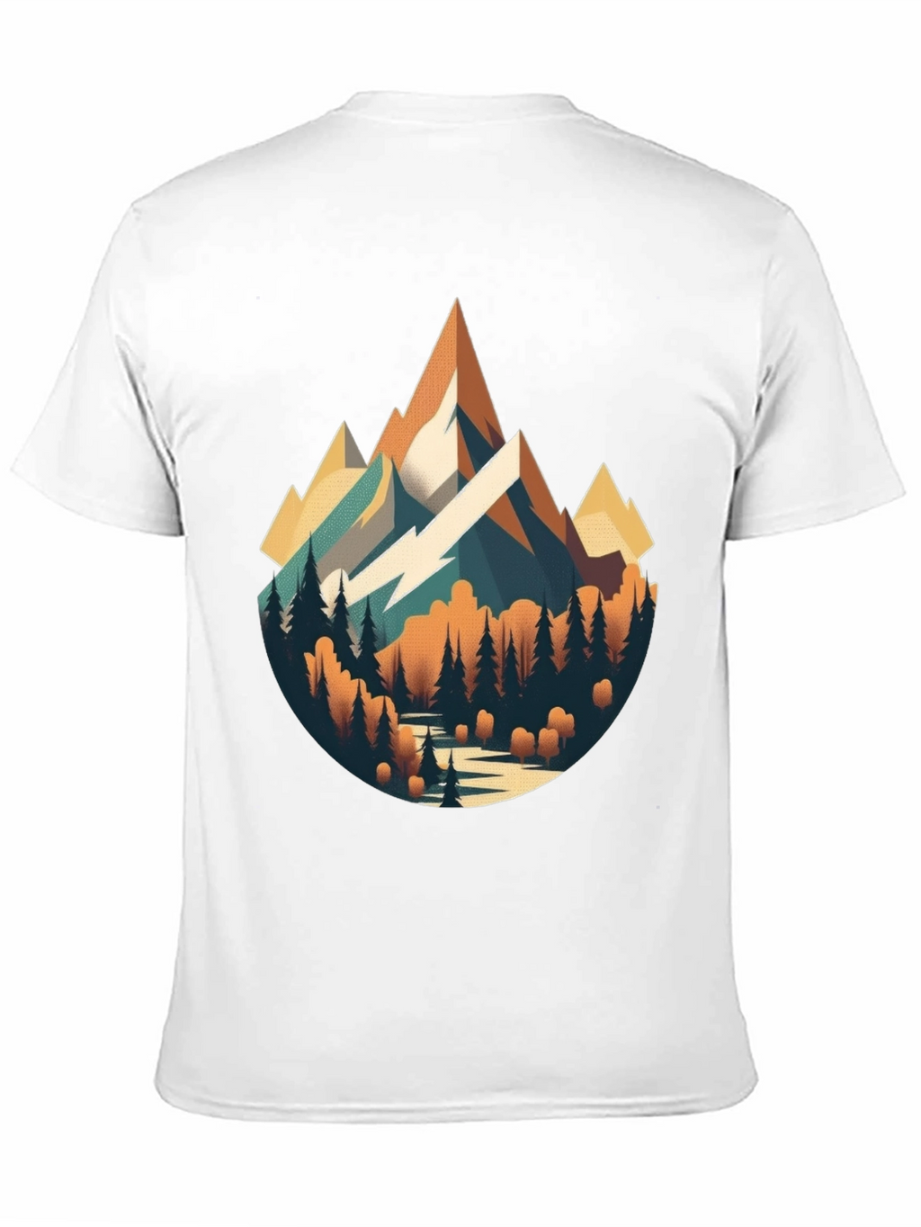 Mountain Landscape Graphic T-Shirt